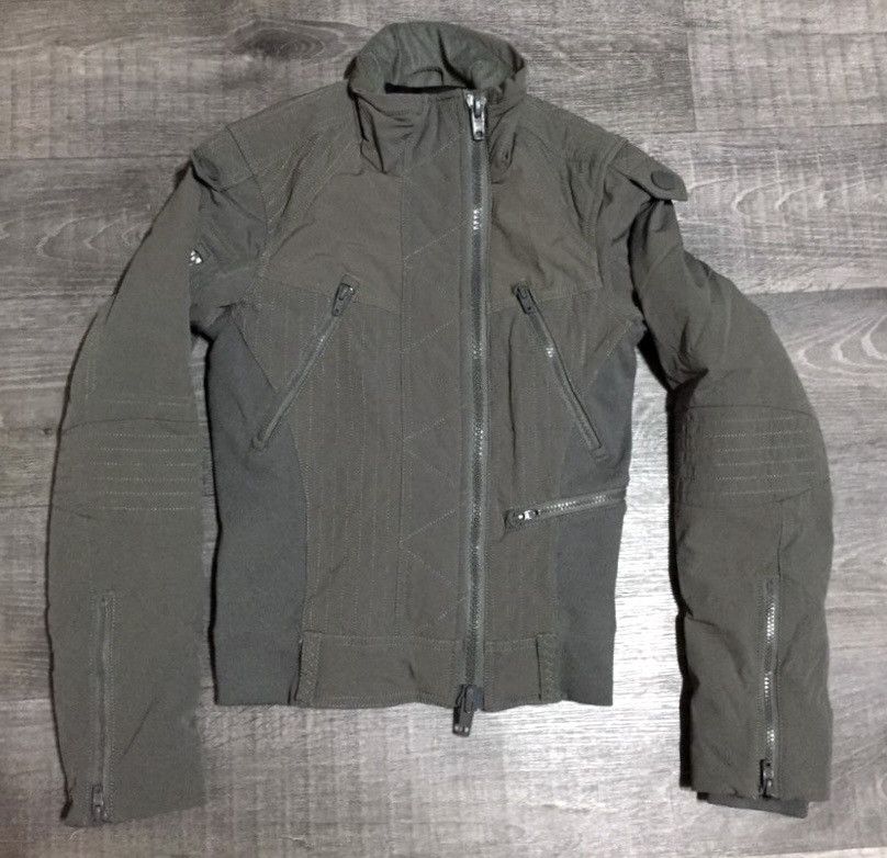 Adidas × Stella McCartney Women’s AW‘08 Asymmetric Multipocket Primaloft Biker Jacket Size XXS / US 00 / IT 34 - 23 Thumbnail
