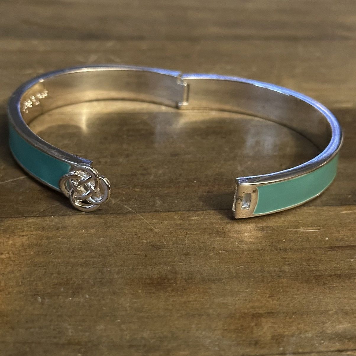 Other Stella & Dot Lindsey turquoise hinged bangle bracelet Size ONE SIZE - 9 Thumbnail