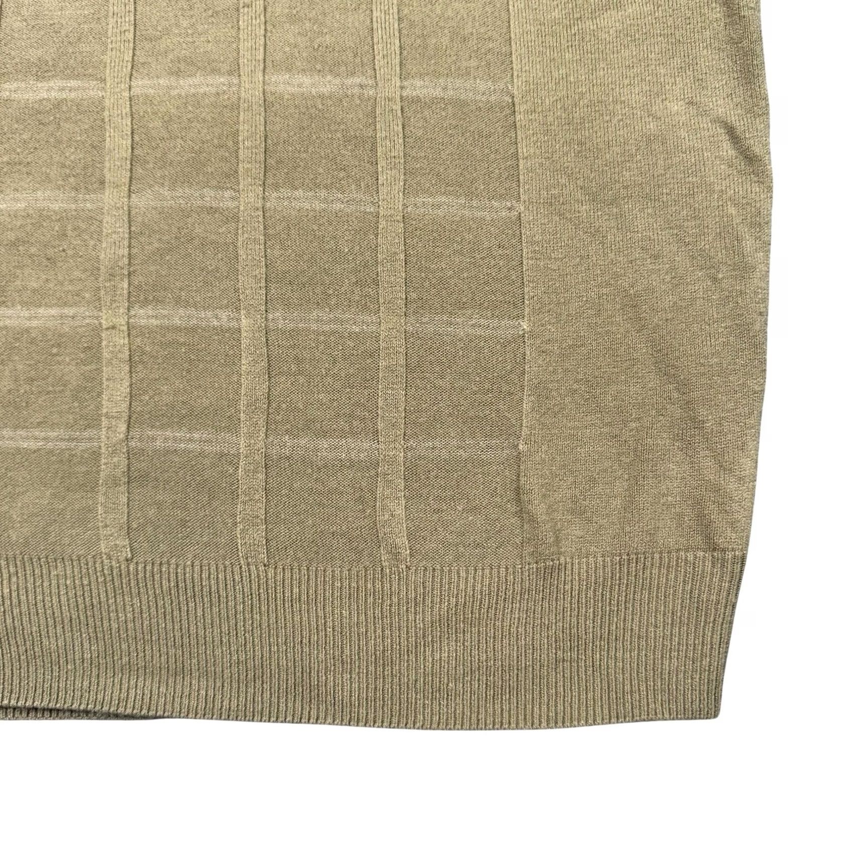Polo Ralph Lauren VINTAGE Polo Ralph Lauren Vest Mens M Sweater Pullover V-Neck Windowpane Knit Brown Geometric 80s 90s Classic Preppy England Wool Sleeveless Size US M / EU 48-50 / 2 - 3 Thumbnail