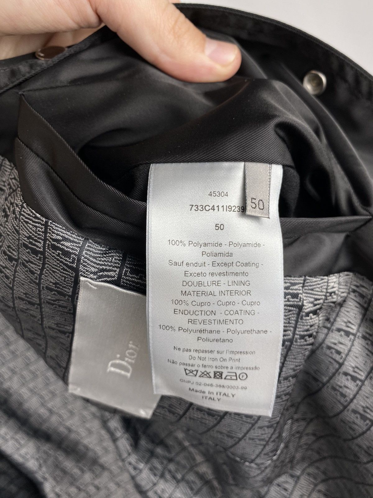 Dior Dior Homme NEWAVE Men Bomber Jacket Button Up size 50 Size US M / EU 48-50 / 2 - 21 Thumbnail