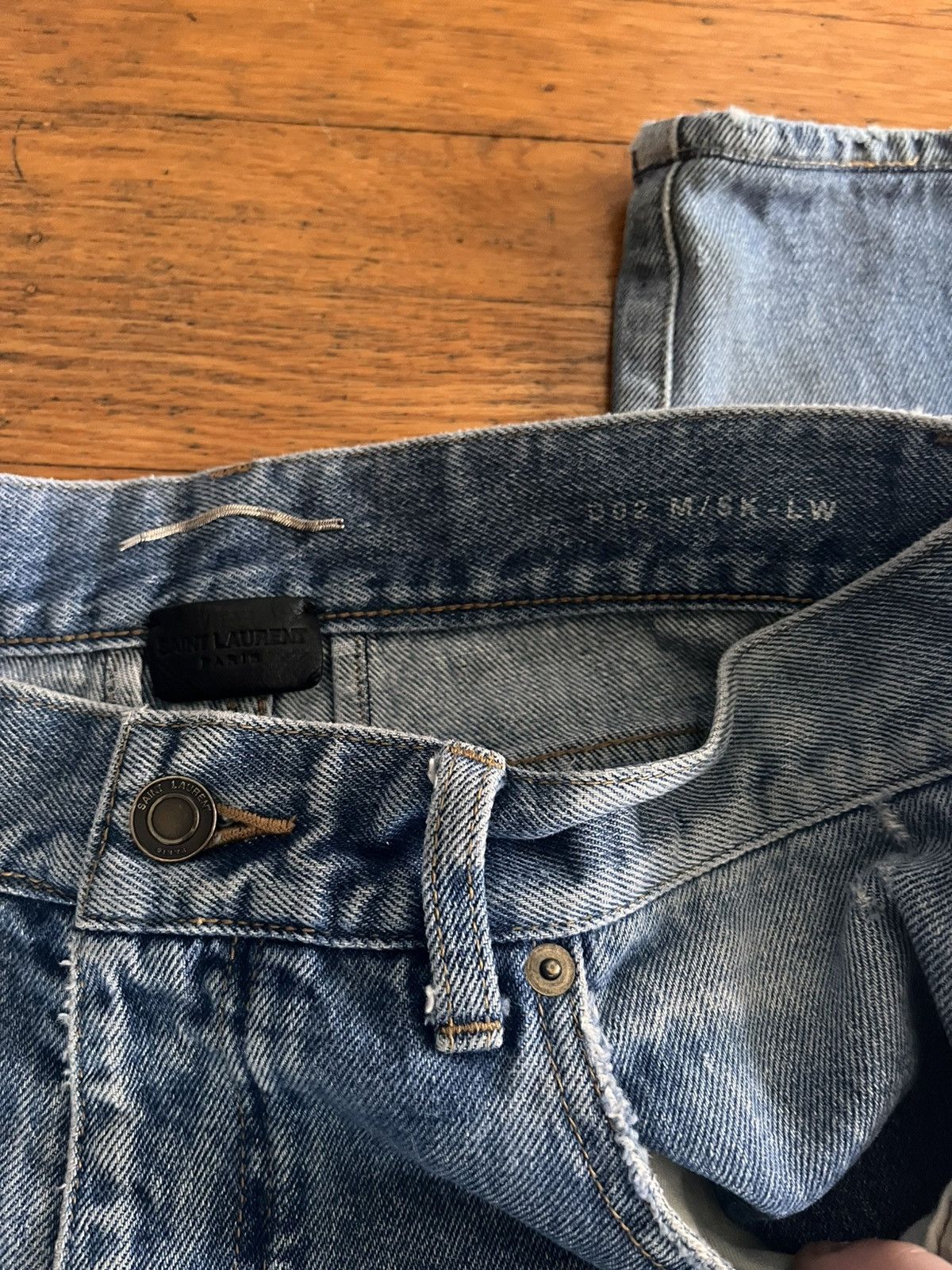 Saint Laurent Paris Saint laurent jeans Size US 31 - 3 Thumbnail