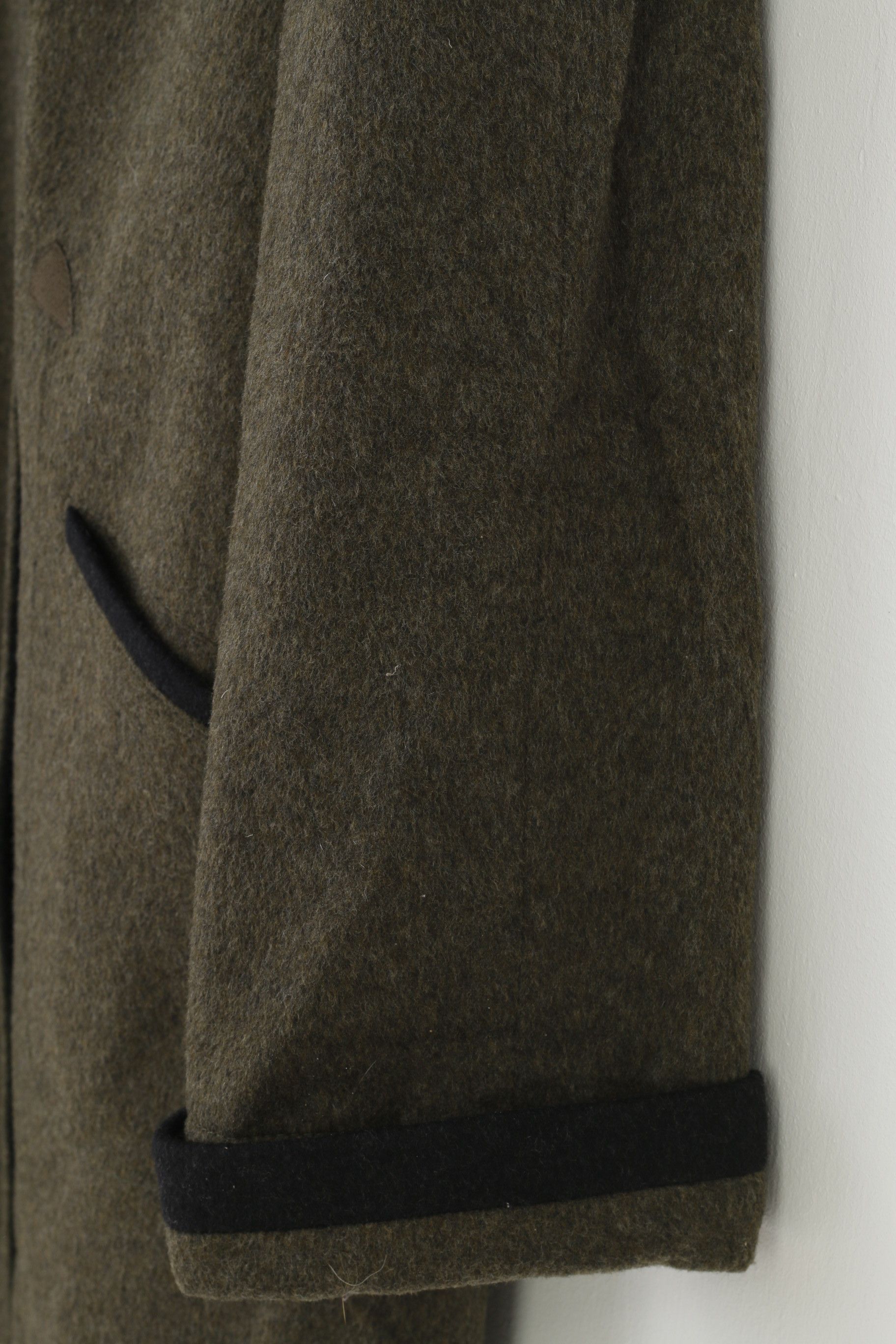 Vintage Westbury Woman 46 (XL) Coat Khaki Bottoms Collar 2281 Size XL / US 12-14 / IT 48-50 - 3 Thumbnail