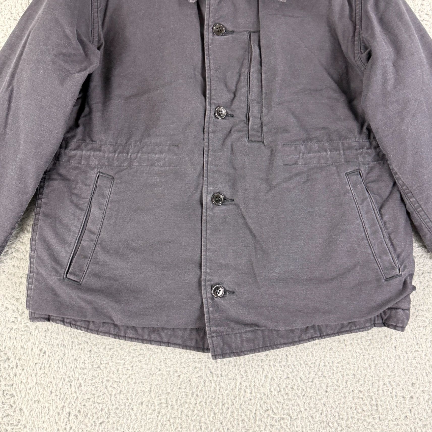 Vintage Radiall Jacket Mens Small Gray Wool Alpaca Long Sleeve Button Front Japan - Vintage? No Size US S / EU 44-46 / 1 - 6 Thumbnail