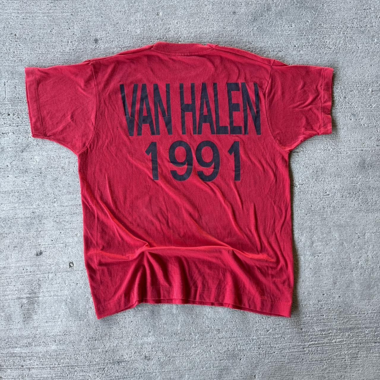 Band Tees × Vintage 1991 Van Halen single stitch band tee Size US XL / EU 56 / 4 - 3 Thumbnail