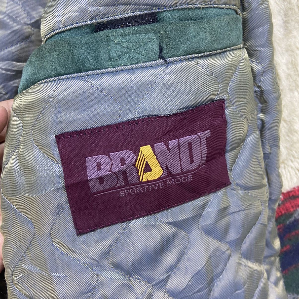 Vintage Tabacci Sportswear Native Wool + Dolphin Leather Heavy Coat Size US M / EU 48-50 / 2 - 21 Thumbnail