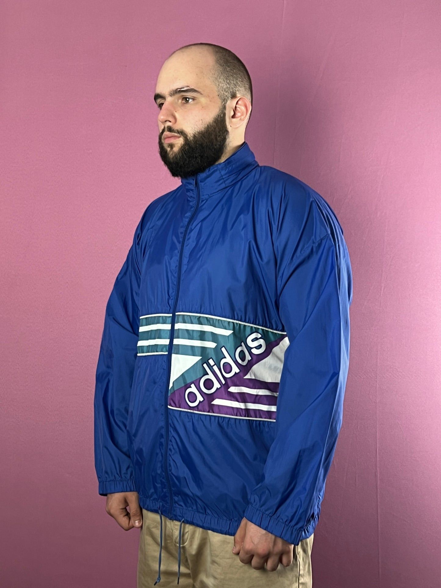 Adidas × Vintage 90s Adidas Originals Vintage Men's Rain Jacket - M Size US M / EU 48-50 / 2 - 1 Thumbnail