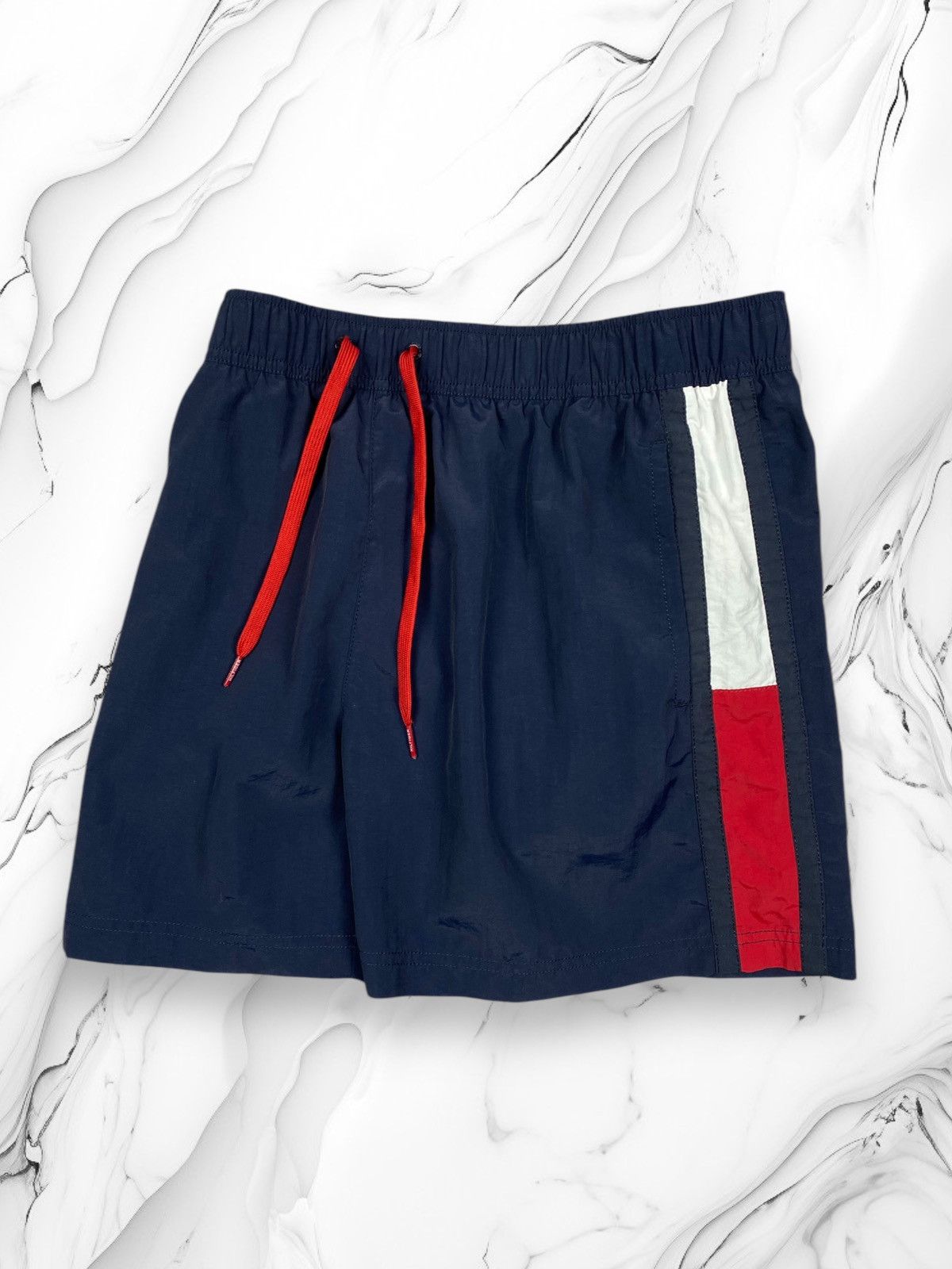 Designer Tommy Hilfiger Vintage Vintage Tommy Hilfiger Big Logo Shorts Grailed