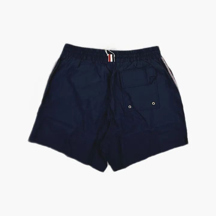 Thom Browne Thom Browne Blue Striped Swim Shorts for Men -2507 Size US 26 / EU 42 - 3 Thumbnail