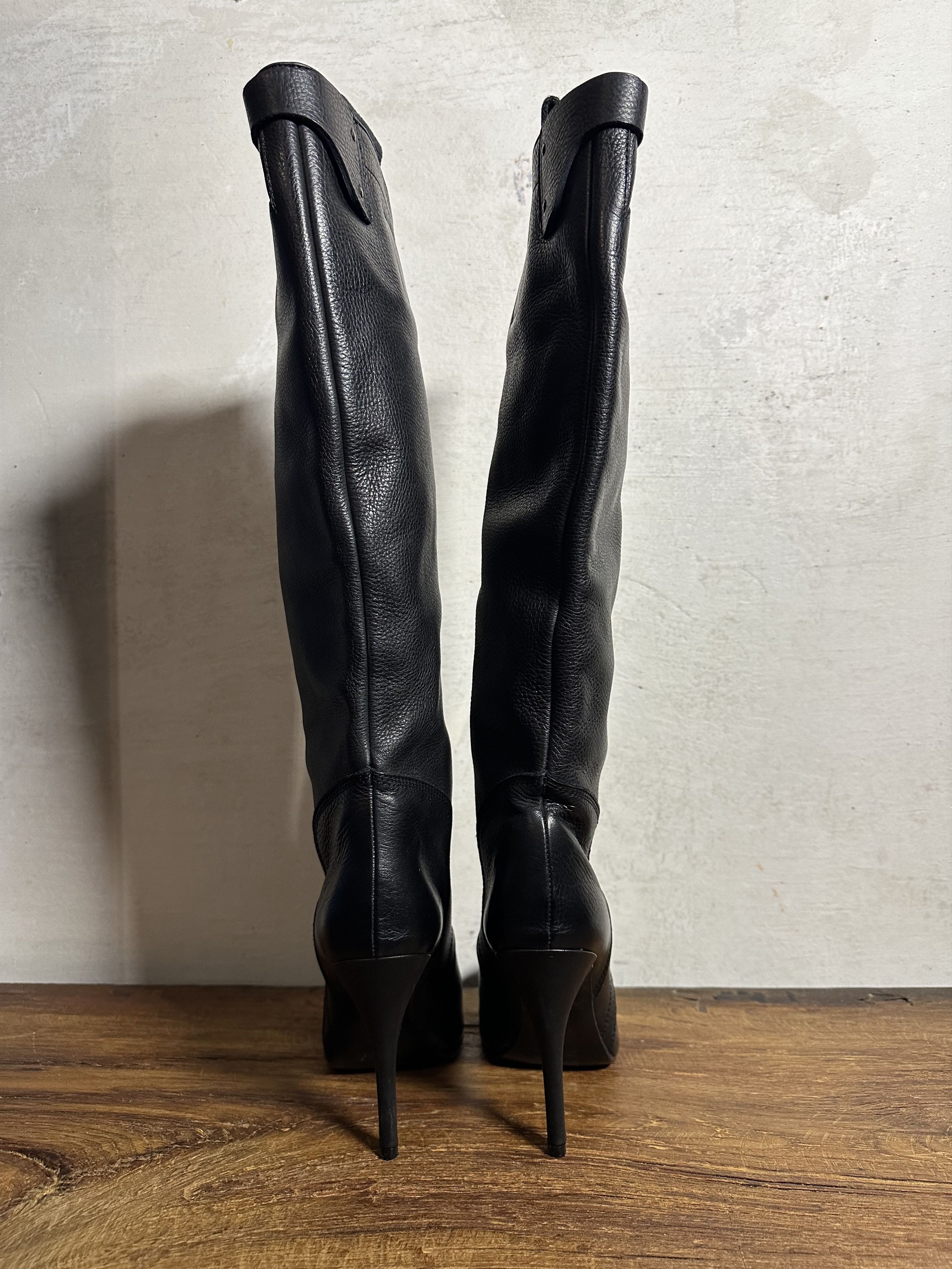 Rick Owens RARE Rick Owens PLINTH FW13 High Heeled Boots Size US 9 / IT 39 - 7 Thumbnail