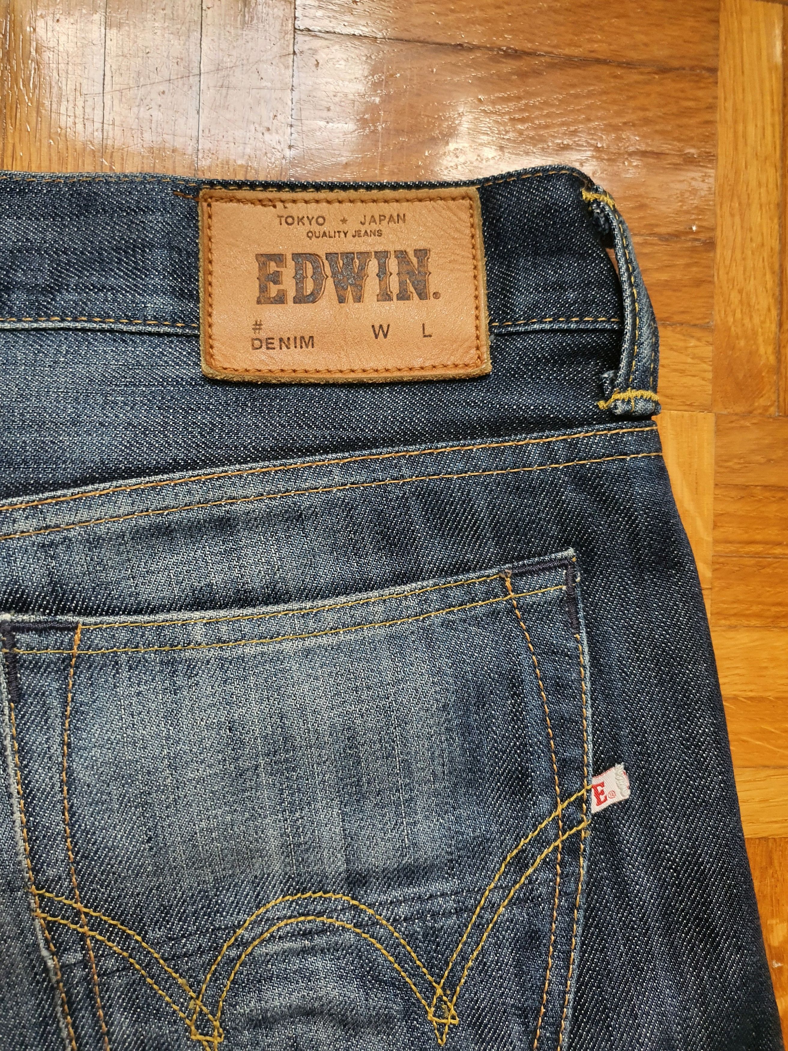 Edwin ED-71 SLIM - Denim Jeans (Regular Slim, Mid Rise) - W31 Size US 31 - 11 Thumbnail