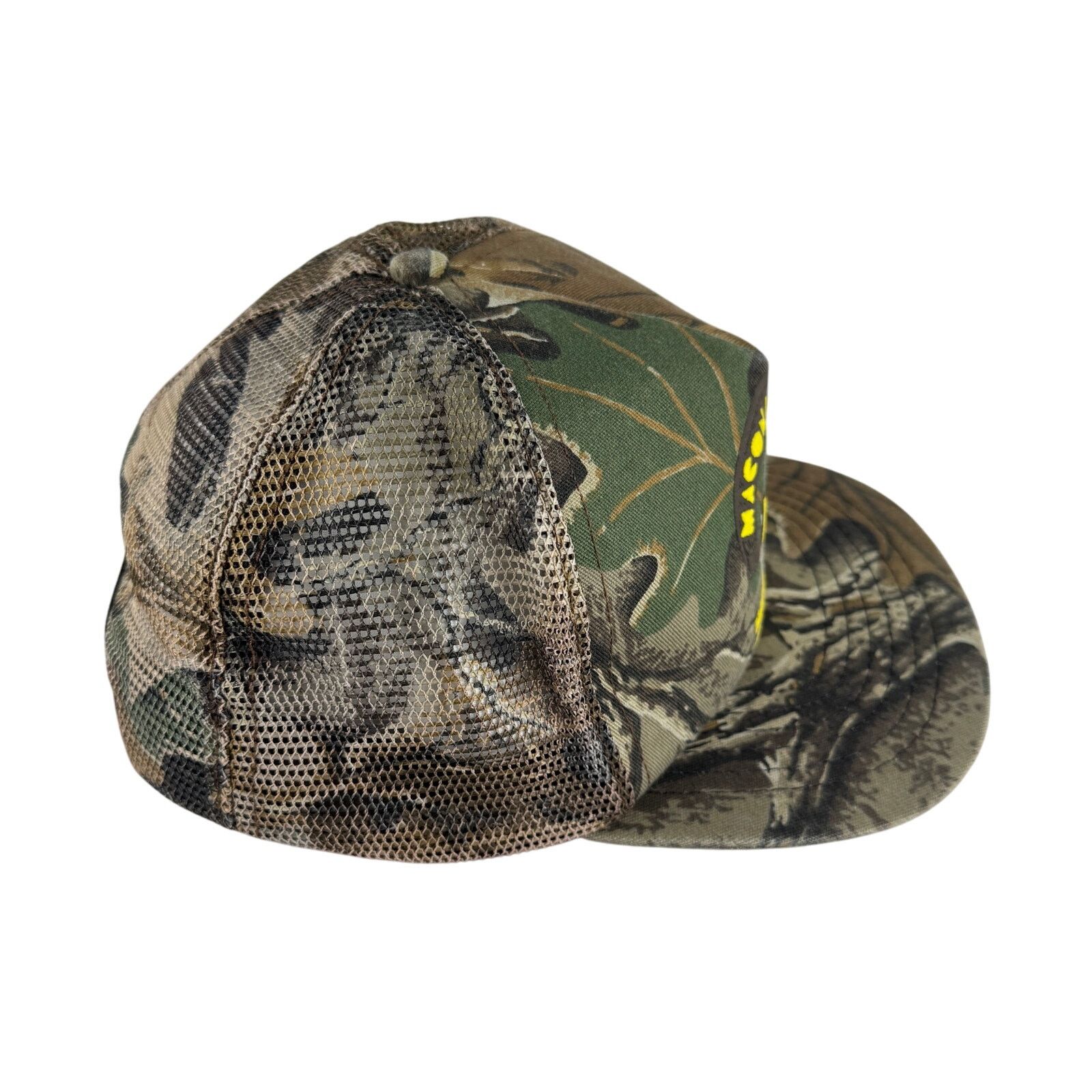 Other Vintage Macon Machine Camo Trucker Hat Snapback Made in USA Size ONE SIZE - 5 Thumbnail