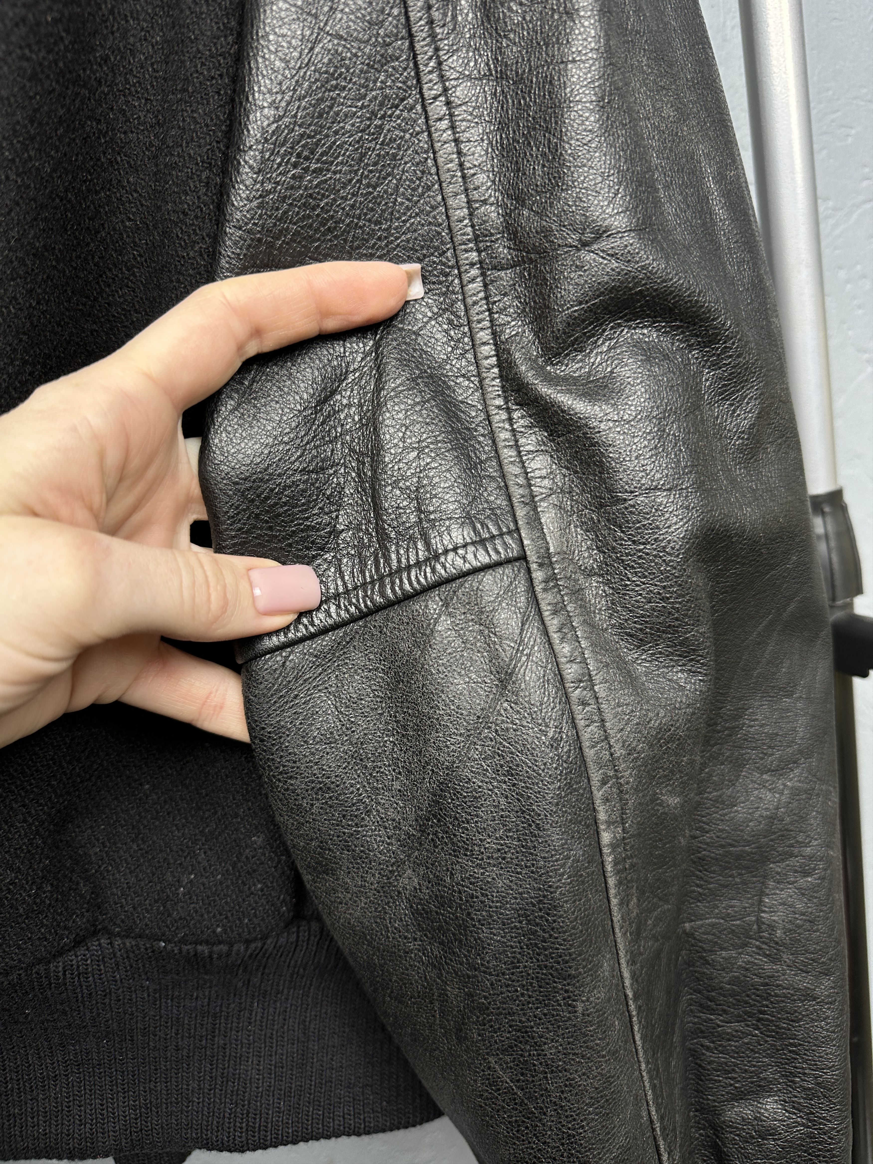 Vintage Kobe 90s Vintage Mens Wool Leather Varsity Jacket NHL Size US XXL / EU 58 / 5 - 9 Thumbnail