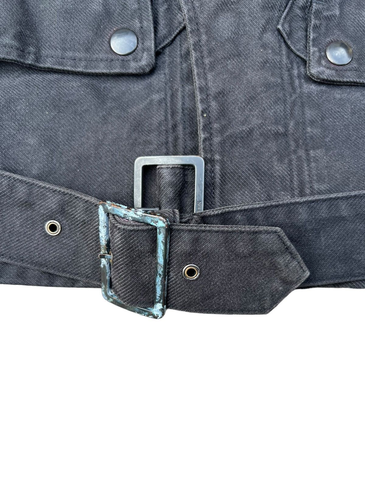 HYKE × If Six Was Nine Green Hideaki Yoshihara Coyote Fur Rider Denim Jacket Size US S / EU 44-46 / 1 - 10 Thumbnail