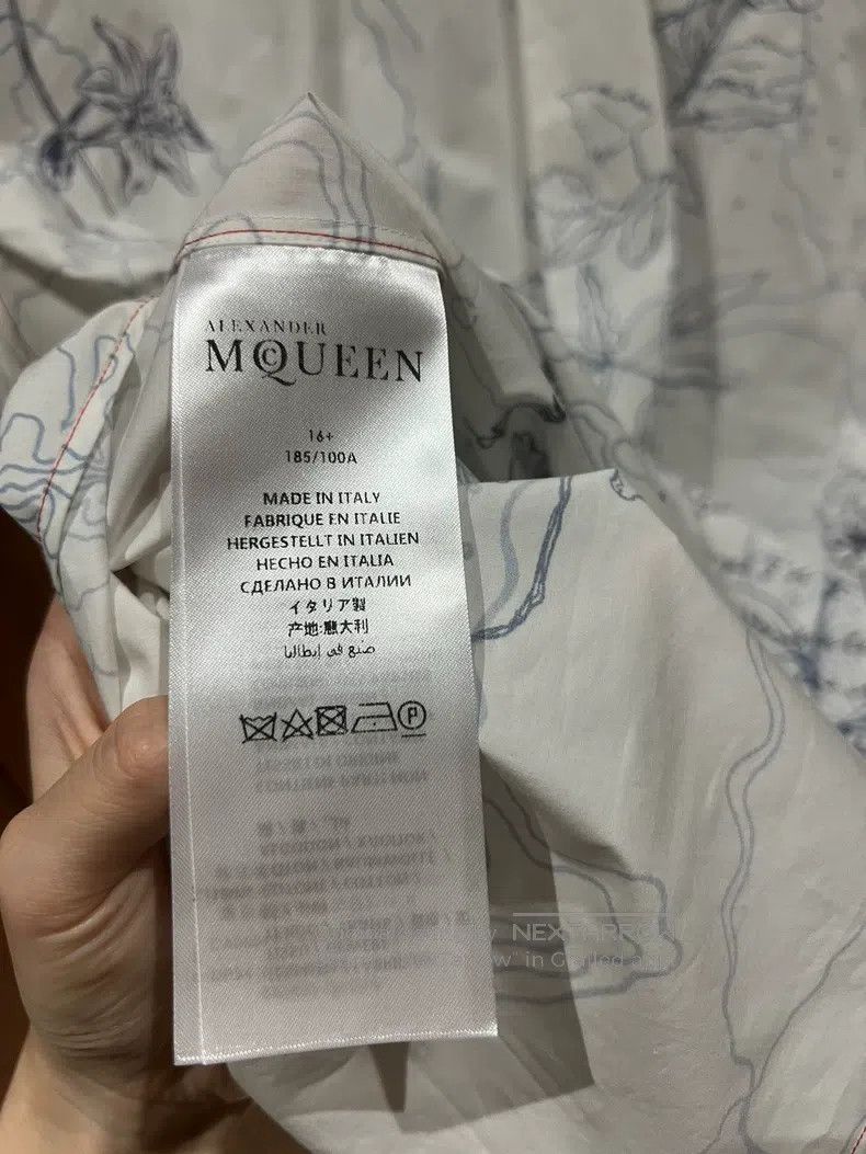 Alexander McQueen Alexander Mcqueen Size16+ White short-sleeved shirt Size US XS / EU 42 / 0 - 4 Thumbnail