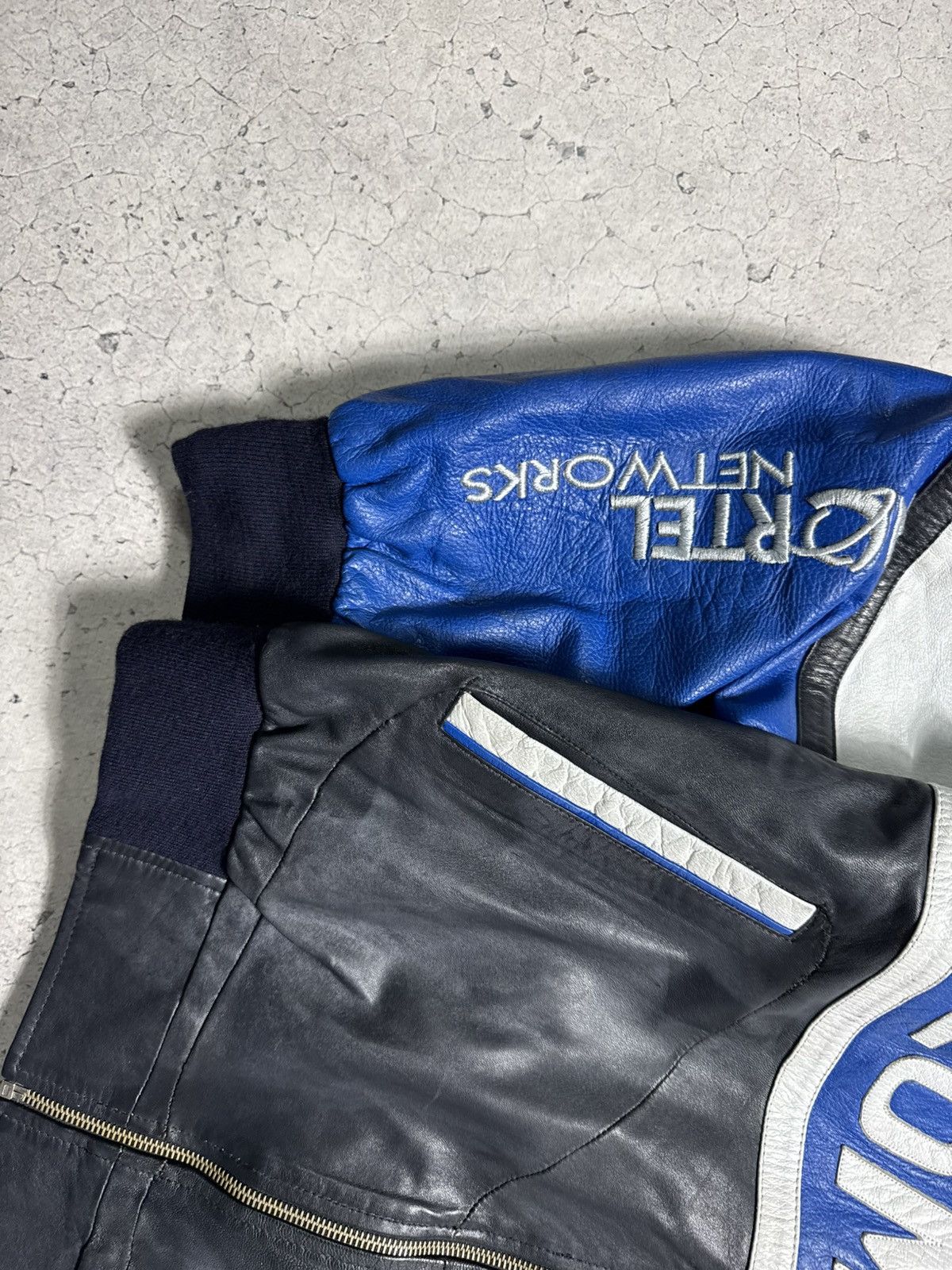 BMW BMW Compaq Racing Leather Jacket Size M Vintage Size US M / EU 48-50 / 2 - 2 Thumbnail
