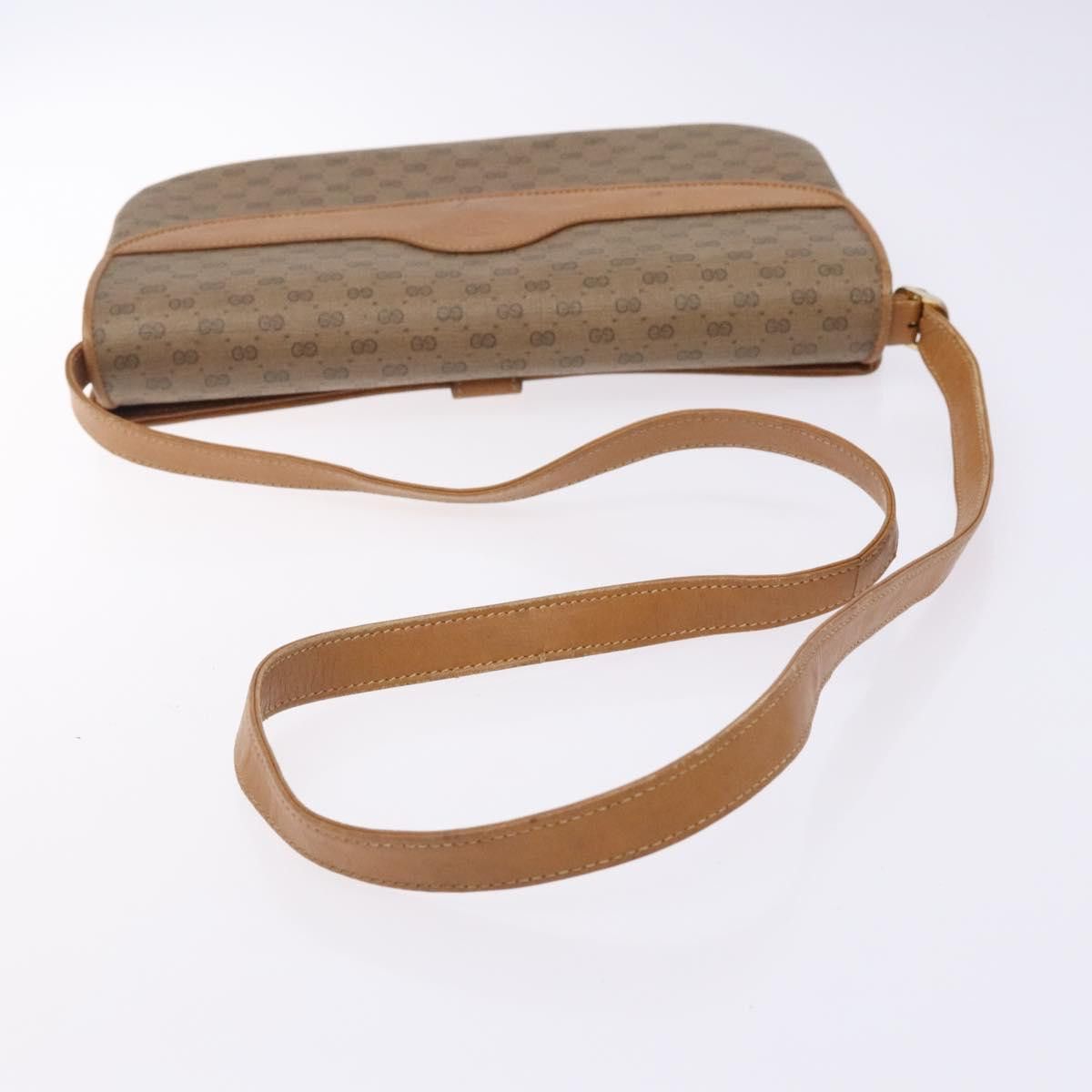 Gucci GUCCI Micro GG Supreme Shoulder Bag Pvc Beige Gold 004 106 Size ONE SIZE - 7 Thumbnail
