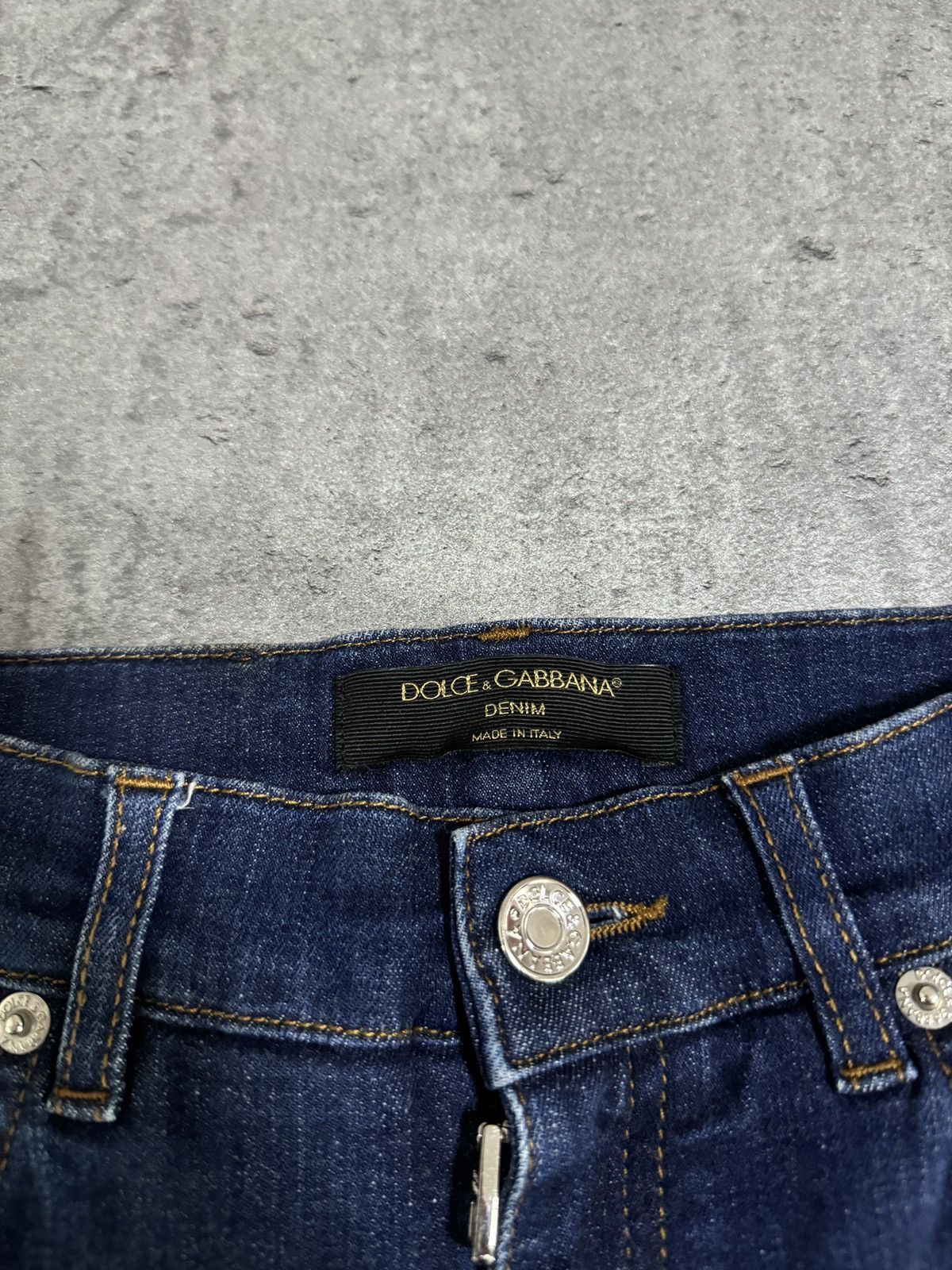 Dolce & Gabbana × Vintage Dolce & Gabbana D&G Skinny Jeans Made in Italy Vintage Rare Size 27" / US 4 / IT 40 - 6 Thumbnail