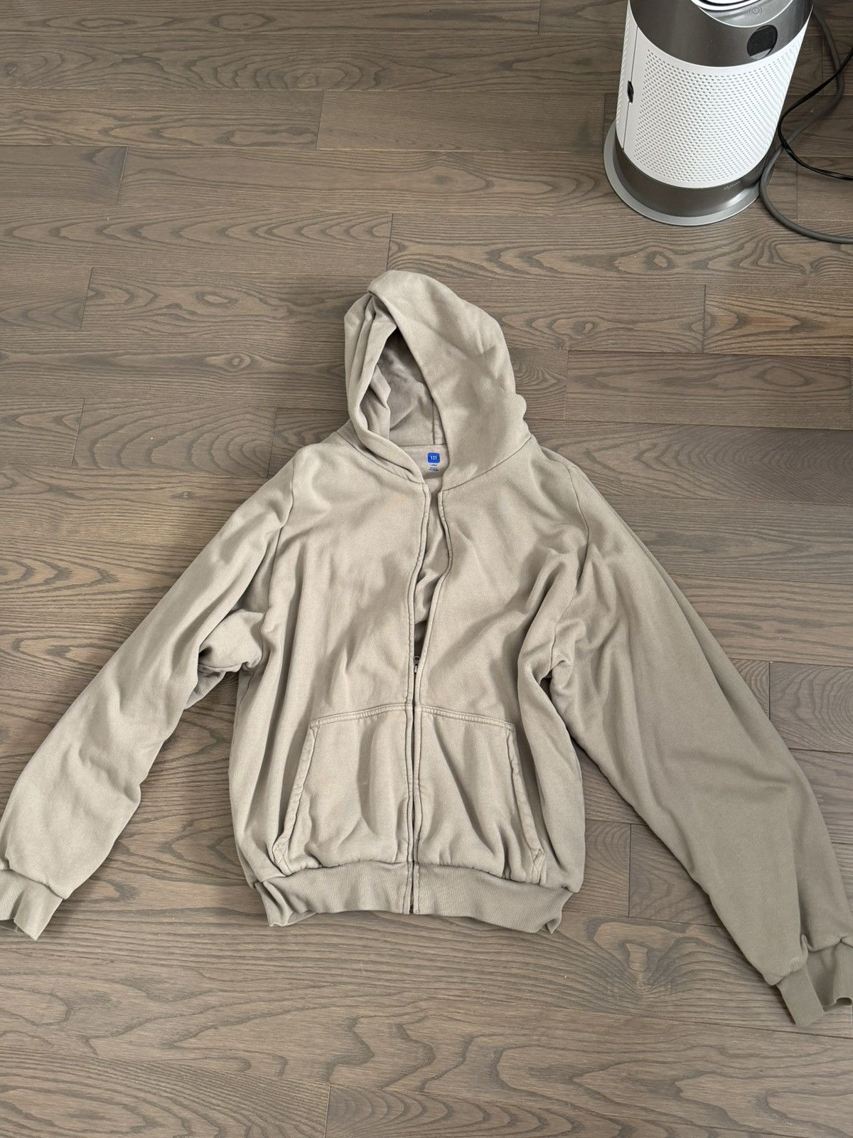 YEEZY GAP Zip-Up Hoodie — Sand (Original Release