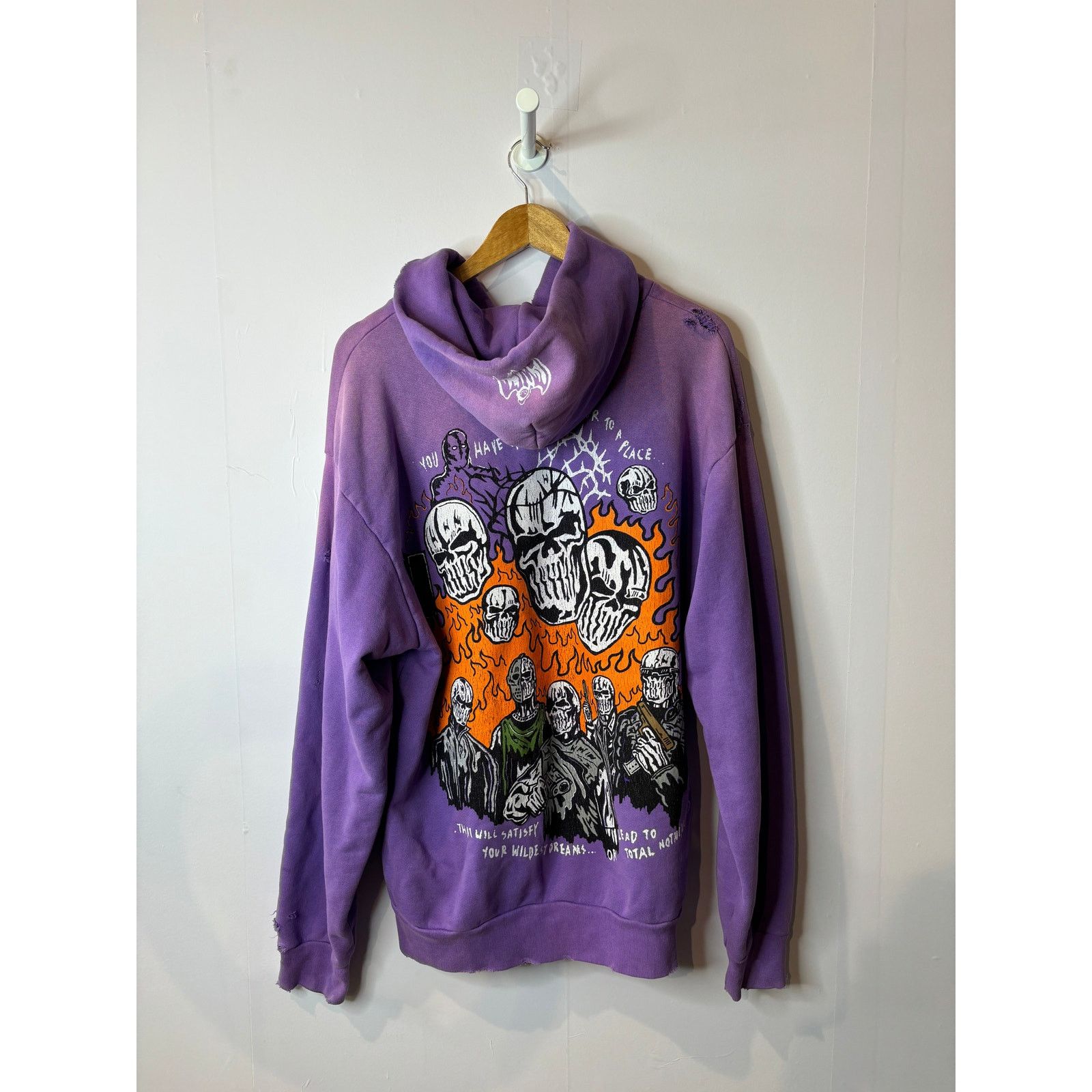 Warren Lotas Warren Lotas Opened Door Hoodie Purple Orange Used Medium Size US M / EU 48-50 / 2 - 2 Thumbnail