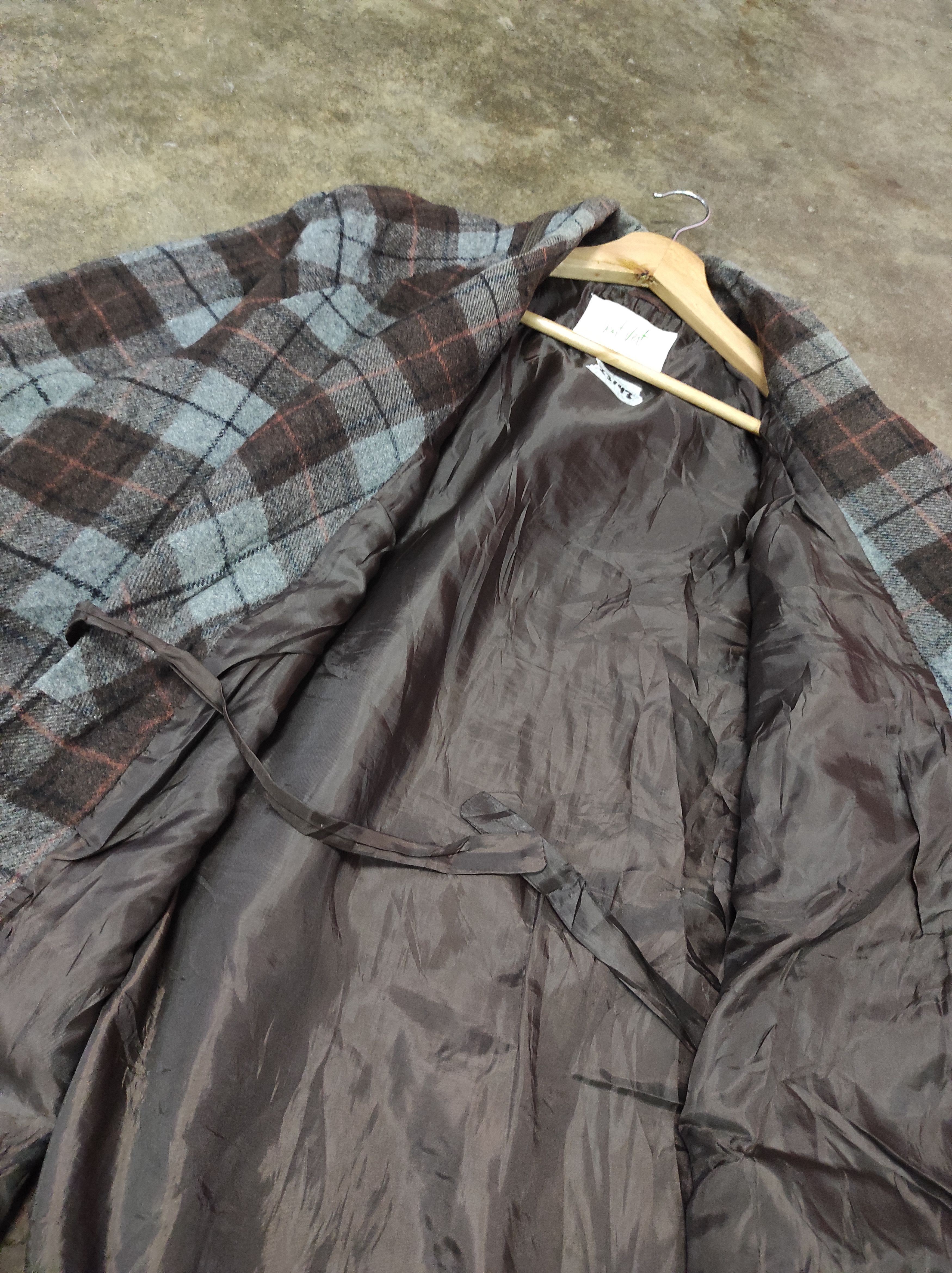 Pierre Balmain VENT VENT PAR PIERRE BALMAIN PARIS PLAID ROBE JACKET Size US M / EU 48-50 / 2 - 4 Thumbnail
