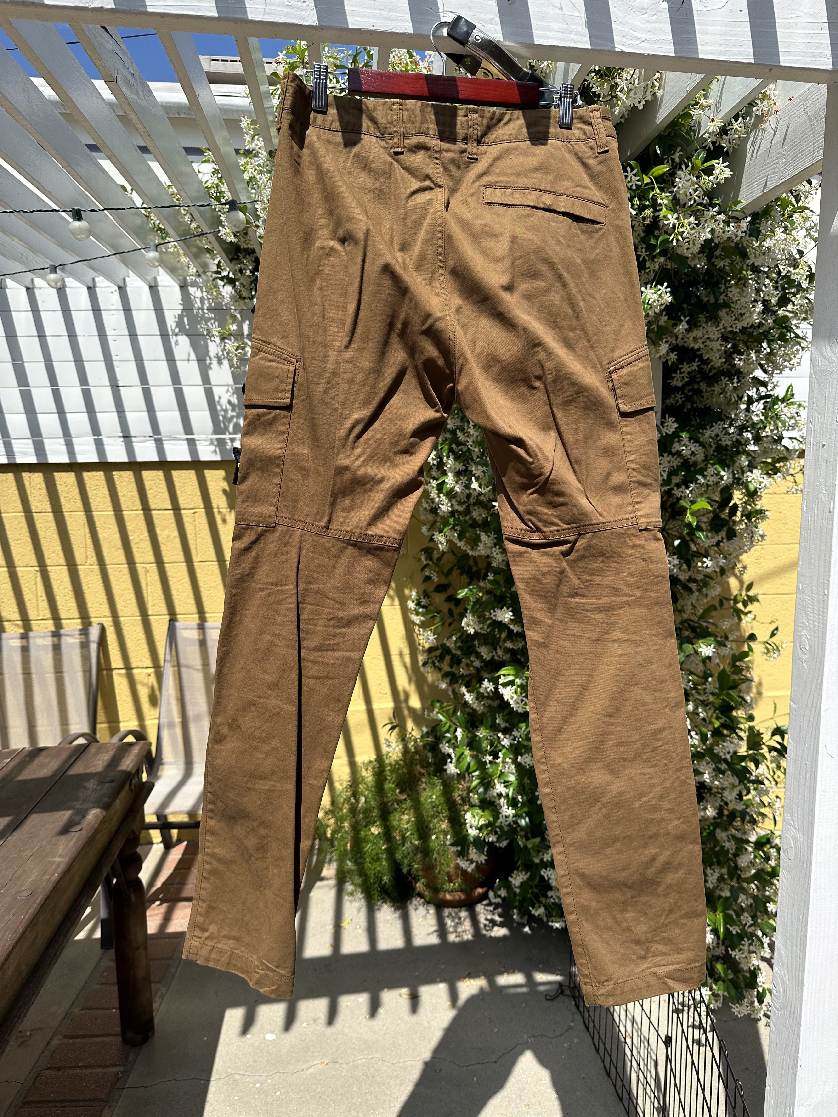 Stone Island Stone Island Type Re-T Tobacco Brown Cargo Trousers Size US 30 / EU 46 - 3 Thumbnail
