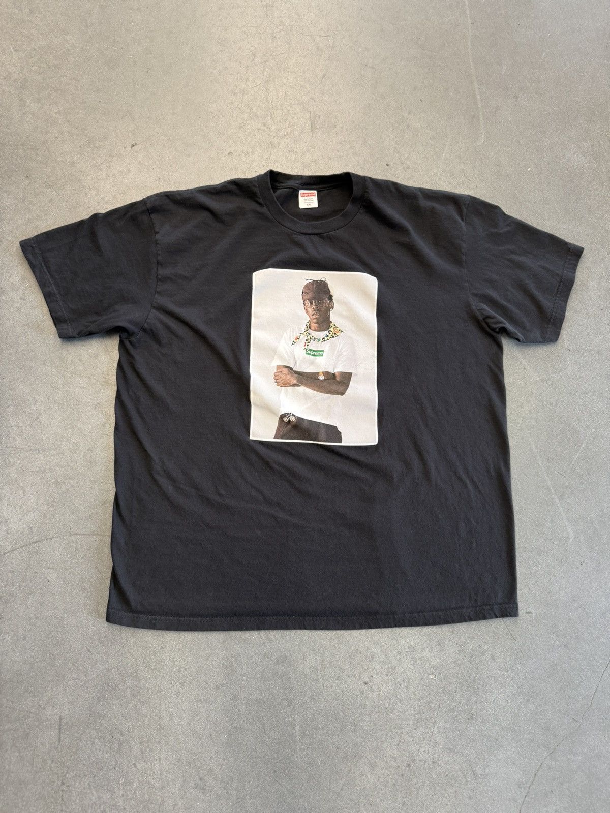 Supreme Tyler The Creator Tee Mサイズ グレー Supreme Tyler, The Creator Tee (FW24) - $54