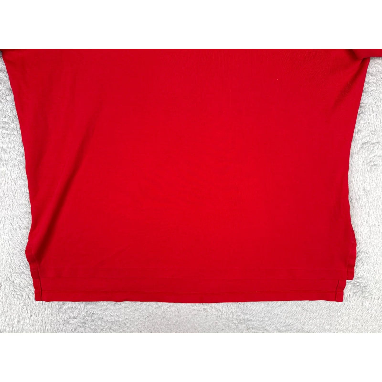 Ralph Lauren VINTAGE Ralph Lauren Polo Shirt Adult Large Red 100% Cotton Short Sleeve Golf Size US L / EU 52-54 / 3 - 5 Thumbnail
