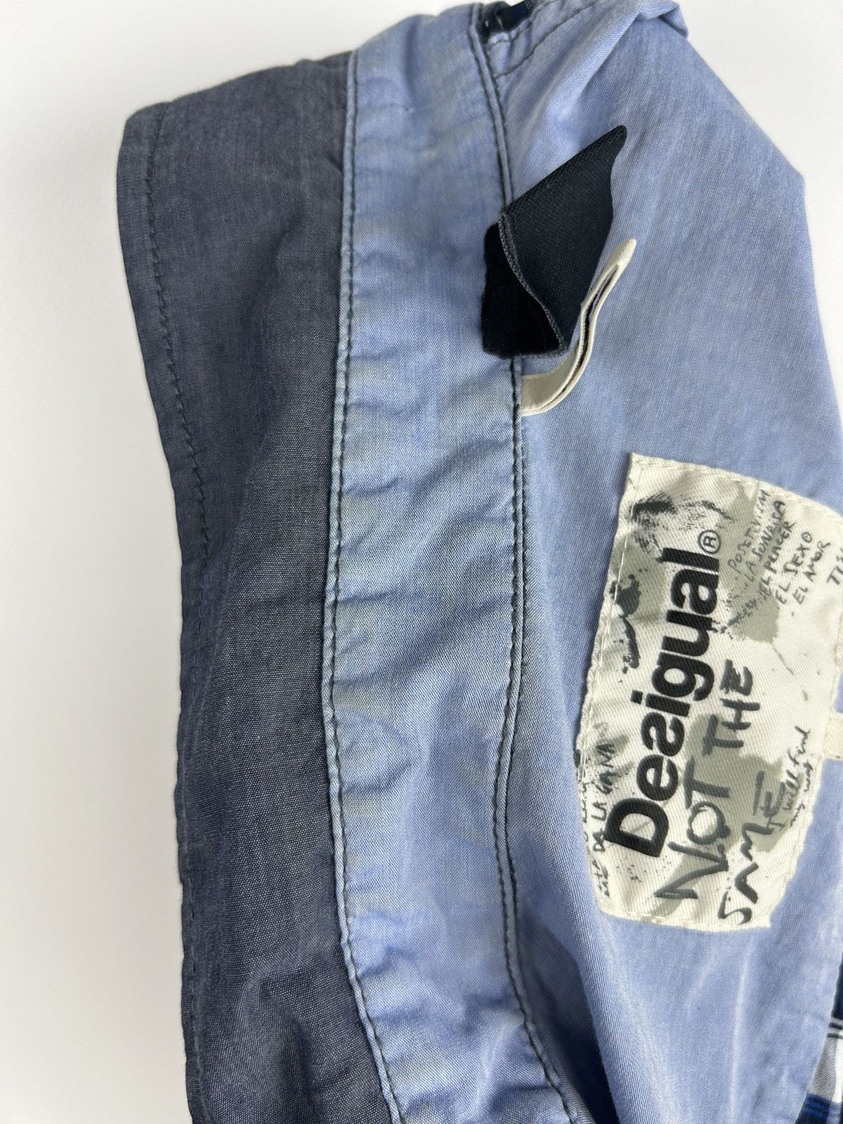 Desigual Desigual Plaid Shirt Buttons Men’s Size M Patchwork Y2K Size US M / EU 48-50 / 2 - 16 Thumbnail