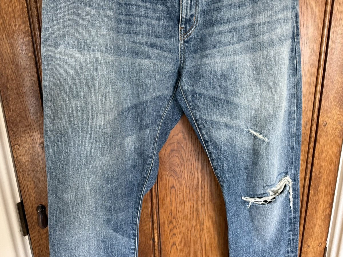 Saint Laurent Paris Saint Laurent ss16 selvedge d10 jeans surf sound 36 crash Size US 36 / EU 52 - 13 Thumbnail