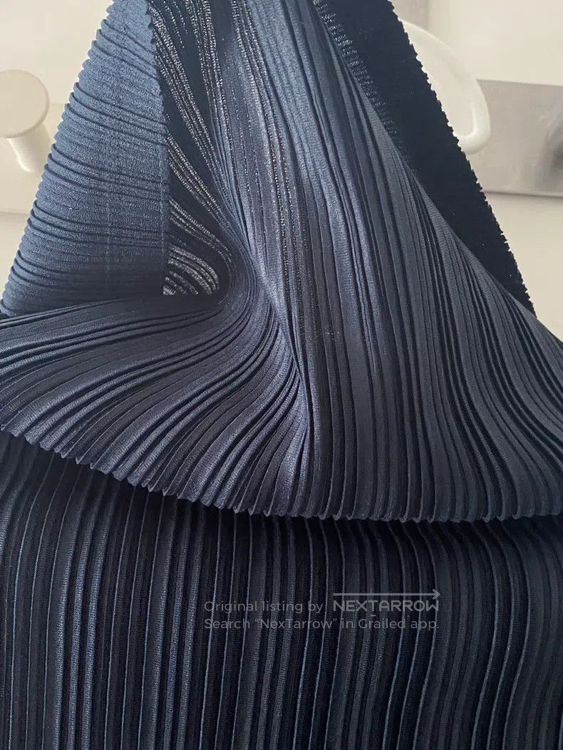 Issey Miyake Issey Miyake Turtleneck Ribbed Long-Sleeve Top Size L / US 10 / IT 46 - 6 Thumbnail