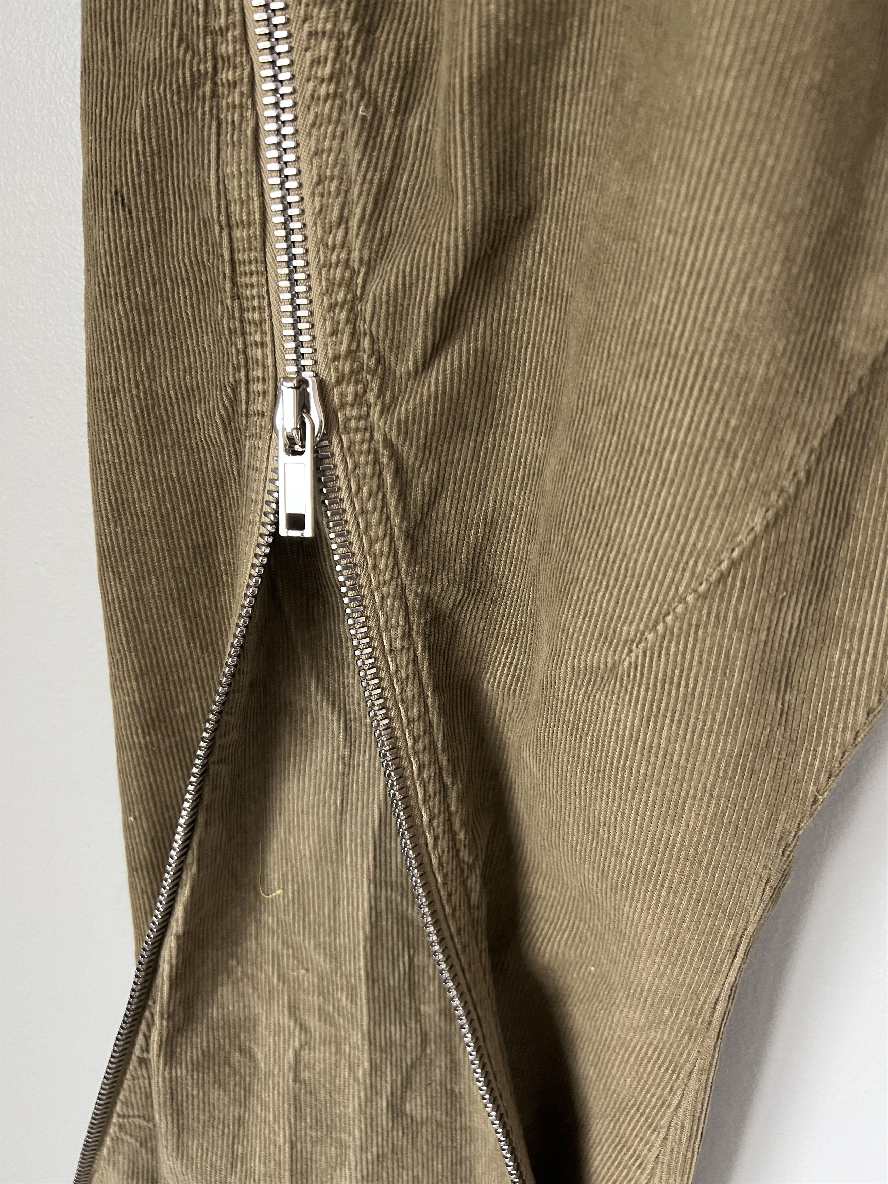 Rick Owens Drkshdw Rick Owens DRKSHDW Corduroy Bolana Banana Pants Size US 29 - 4 Thumbnail