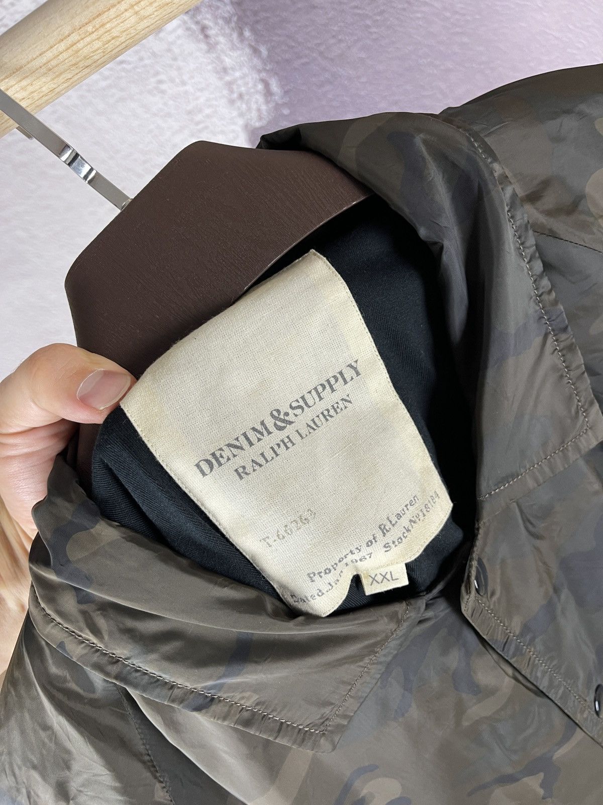 Denim & Supply Ralph Lauren Denim & Supply Ralph Lauren camouflage nylon coach jacket Size US XXL / EU 58 / 5 - 8 Thumbnail