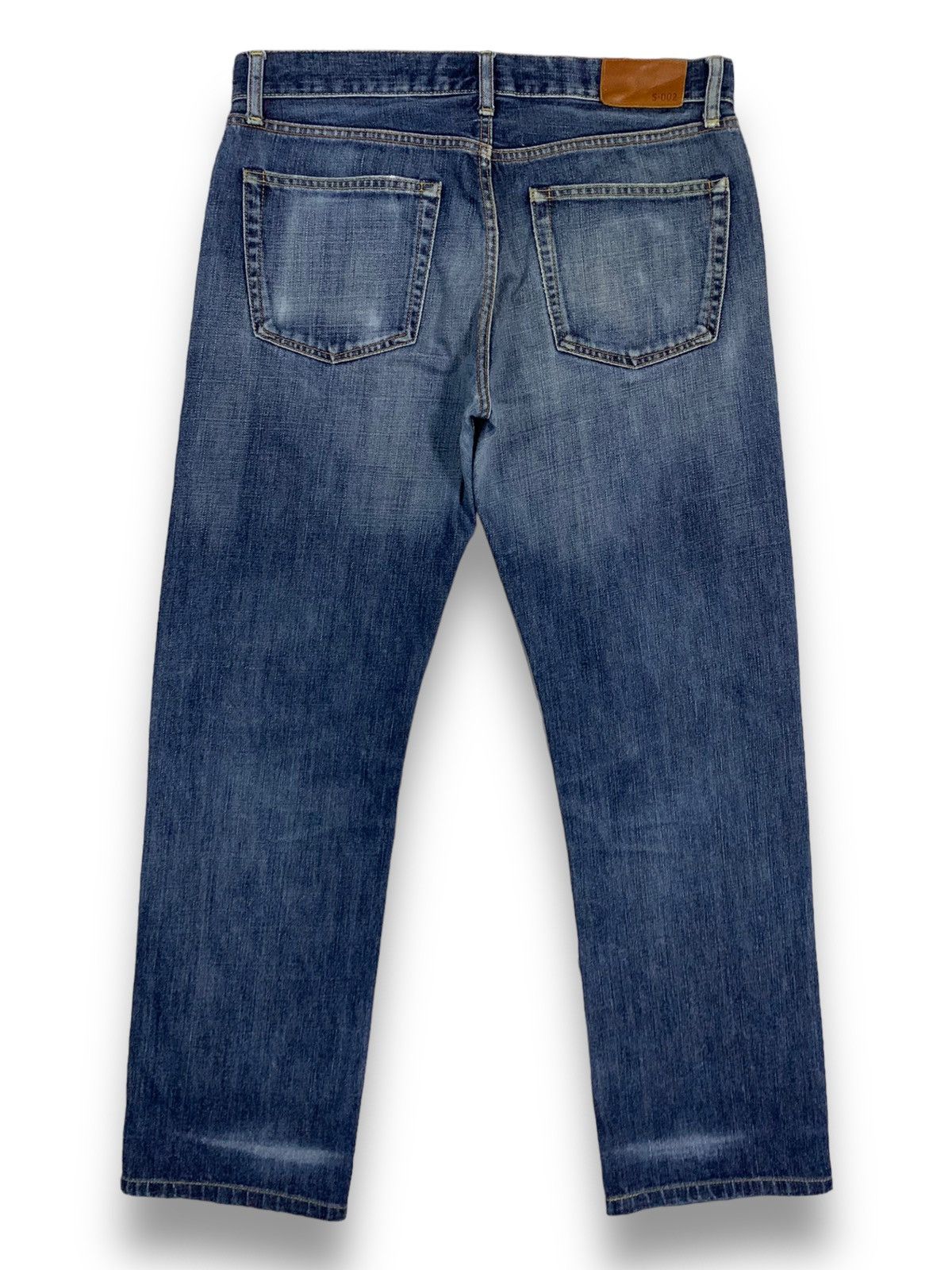 Undercover × Uniqlo Vintage Uniqlo S002 Faded Loose Straight Distressed Jeans Size US 34 / EU 50 - 2 Thumbnail