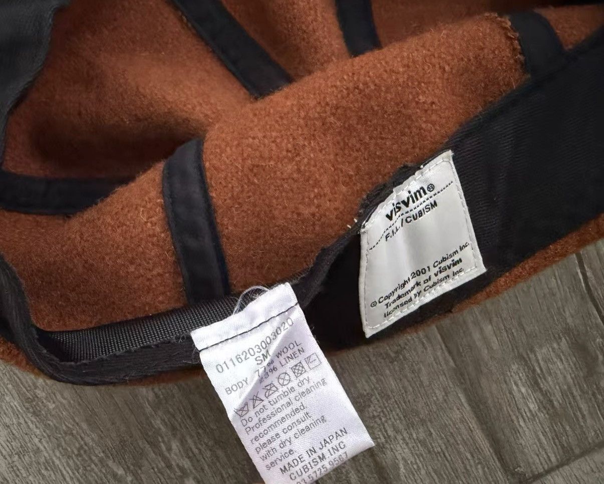 Visvim VISVIM HONUS CAP V (W/LI NEP TWEED) Wool blend cap Size ONE SIZE - 4 Thumbnail
