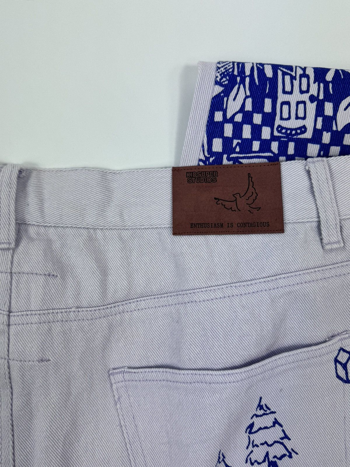 KidSuper PRINTED JEANS Size US 38 / EU 54 - 3 Thumbnail