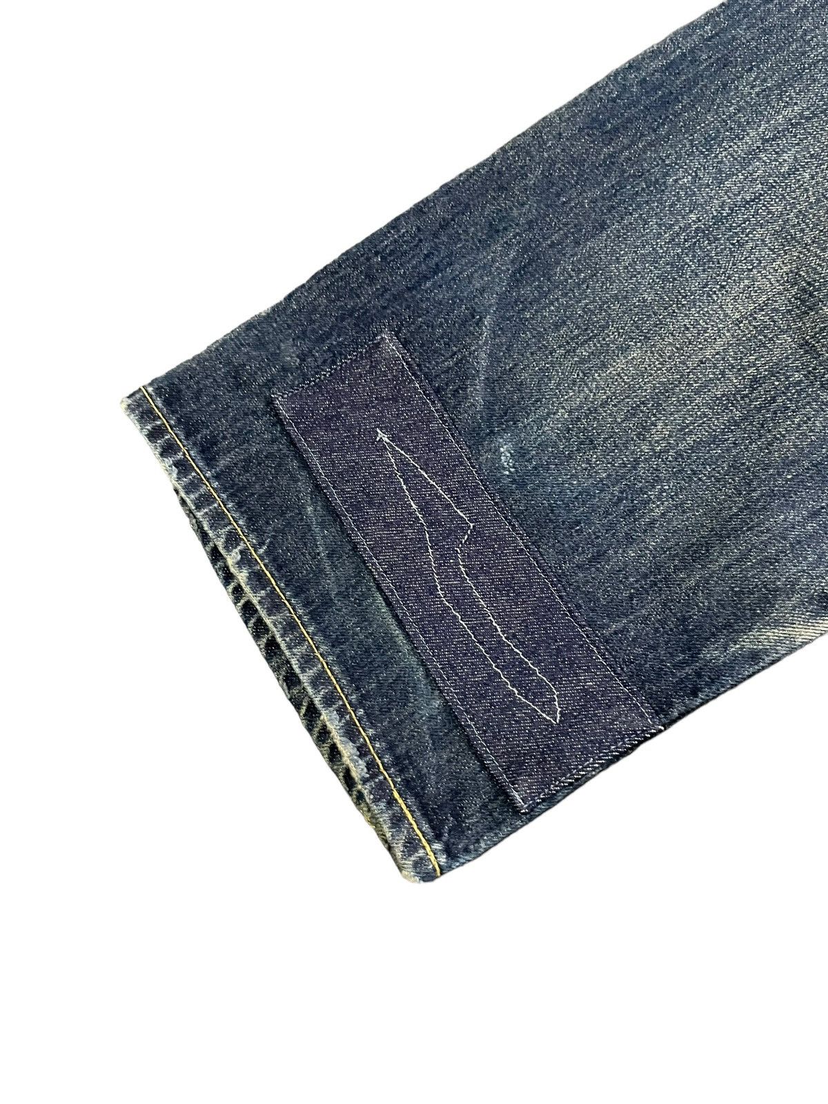 Japanese Brand Subciety Selvedge Distresed Denim Size US 34 / EU 50 - 10 Thumbnail