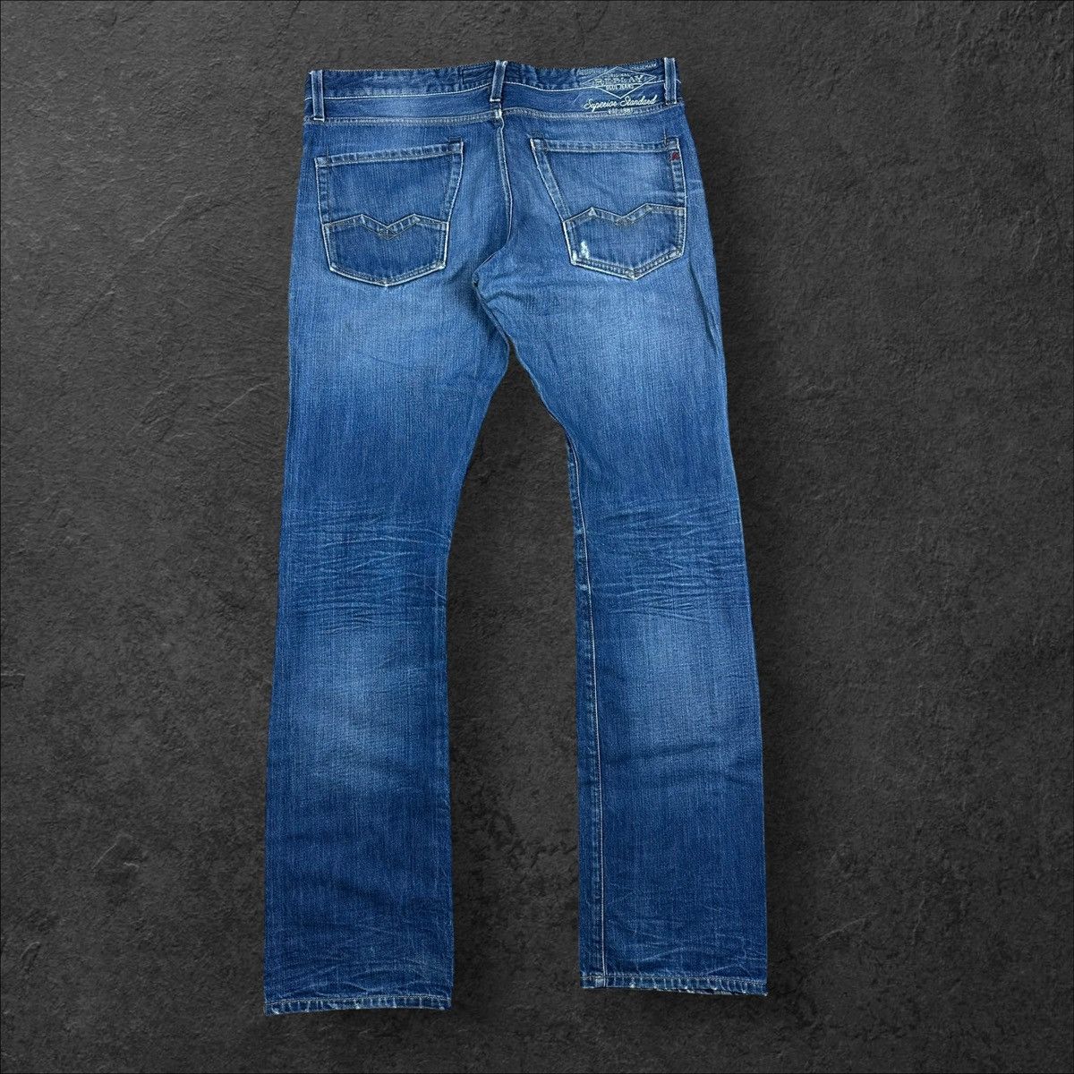 Replay × Vintage Vintage Replay The Blue Jeans Manufacture Denim Pants Size US 36 / EU 52 - 3 Thumbnail