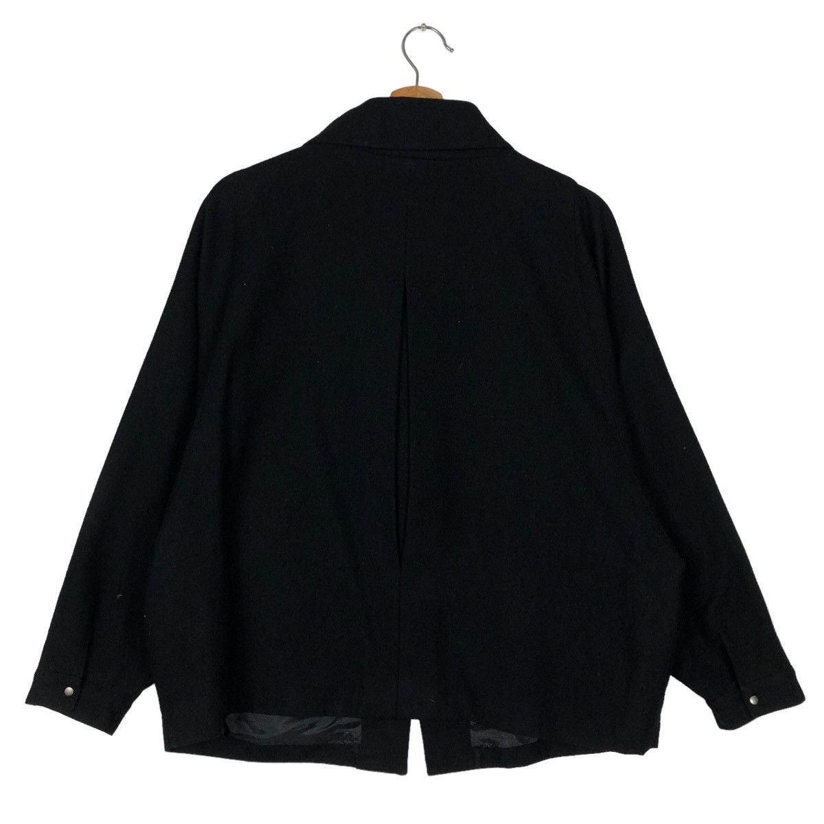 Lancel 🔥90’s Double Collar Wool Jacket Over Sized Lancel Paris Size US M / EU 48-50 / 2 - 7 Thumbnail