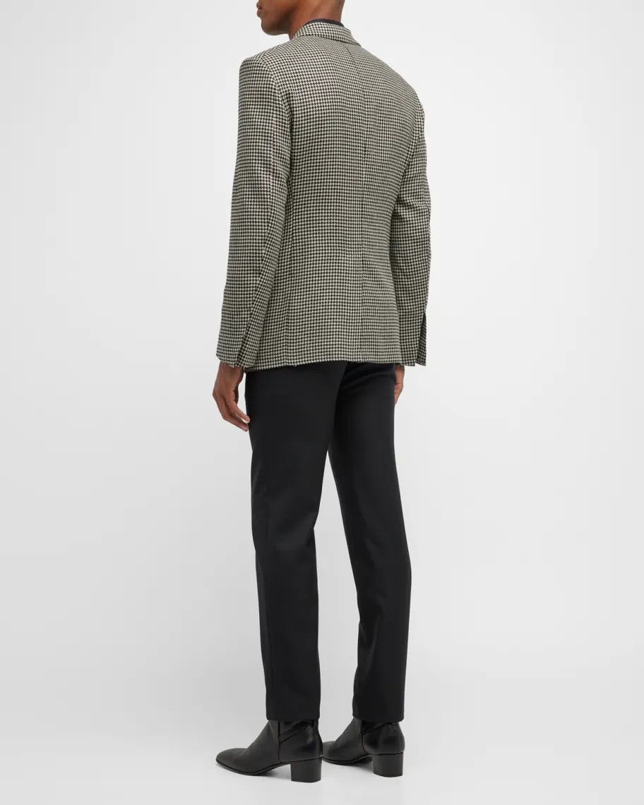 Tom Ford o1w1db10724 Shelton Fit Jacket in White Black Size US L / EU 52-54 / 3 - 4 Thumbnail