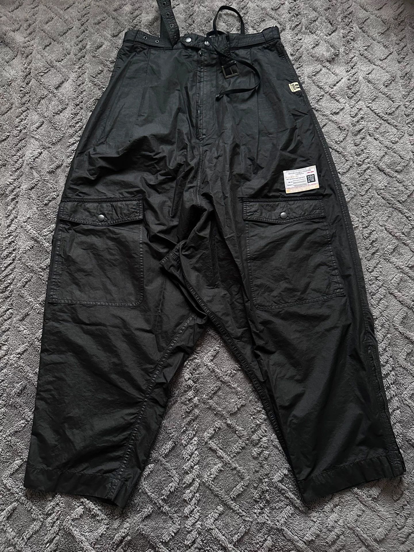 Maison MIHARA YASUHIRO Black Ninja Pants