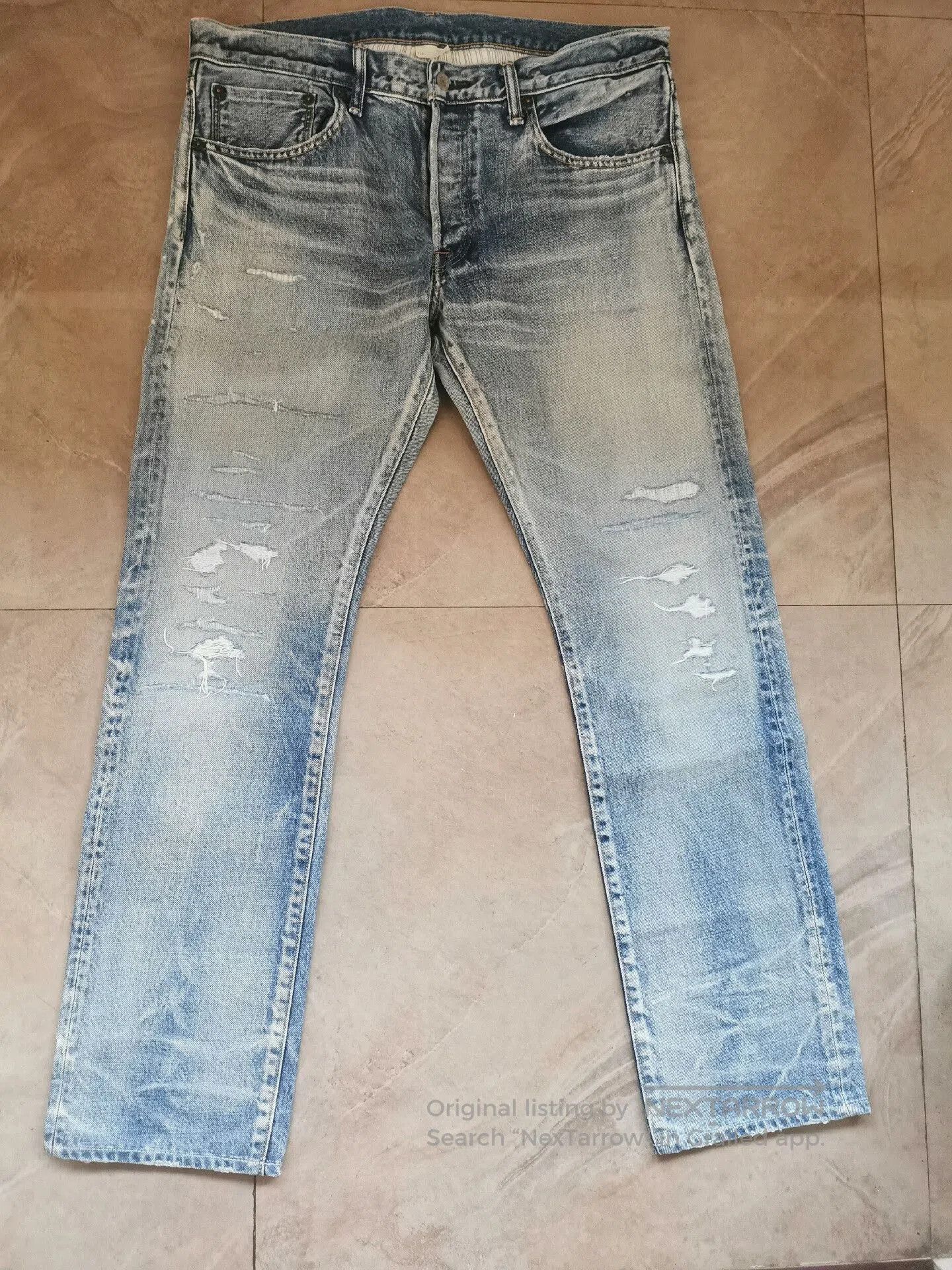 Japanese Brand Fabric Brand & Co. Tom Hardy Rare Denim. Size US 34 / EU 50 - 1 Thumbnail