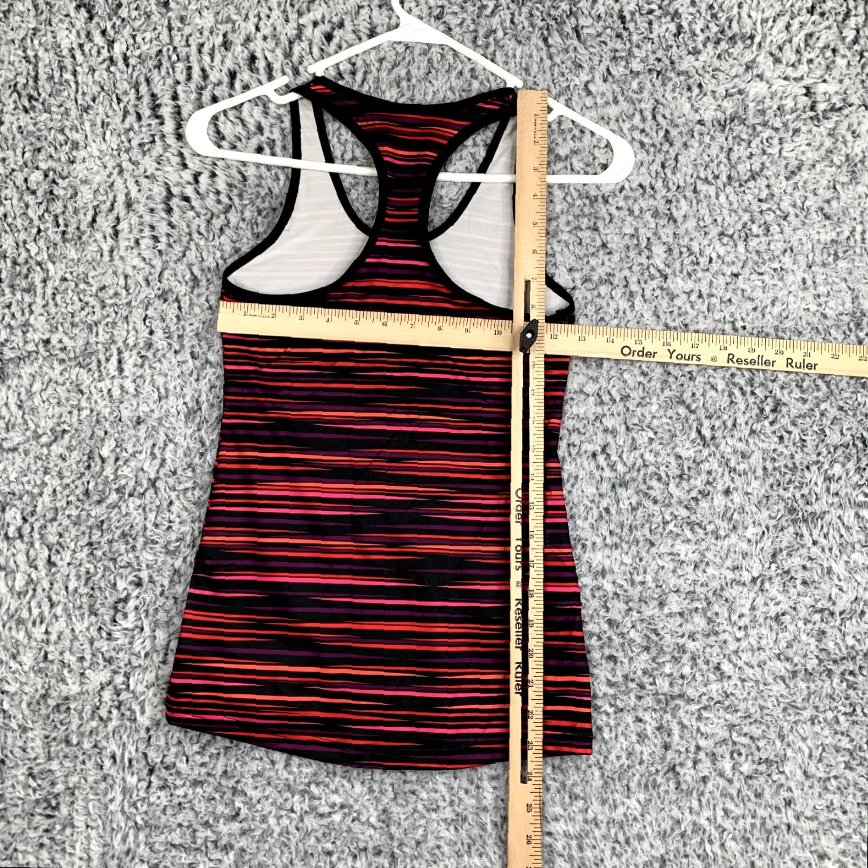 Champion Champion Tank Top Shirt Womens XS Multicolor Striped Fitted Workout Athleisure Size XS / US 0-2 / IT 36-38 - 4 Thumbnail