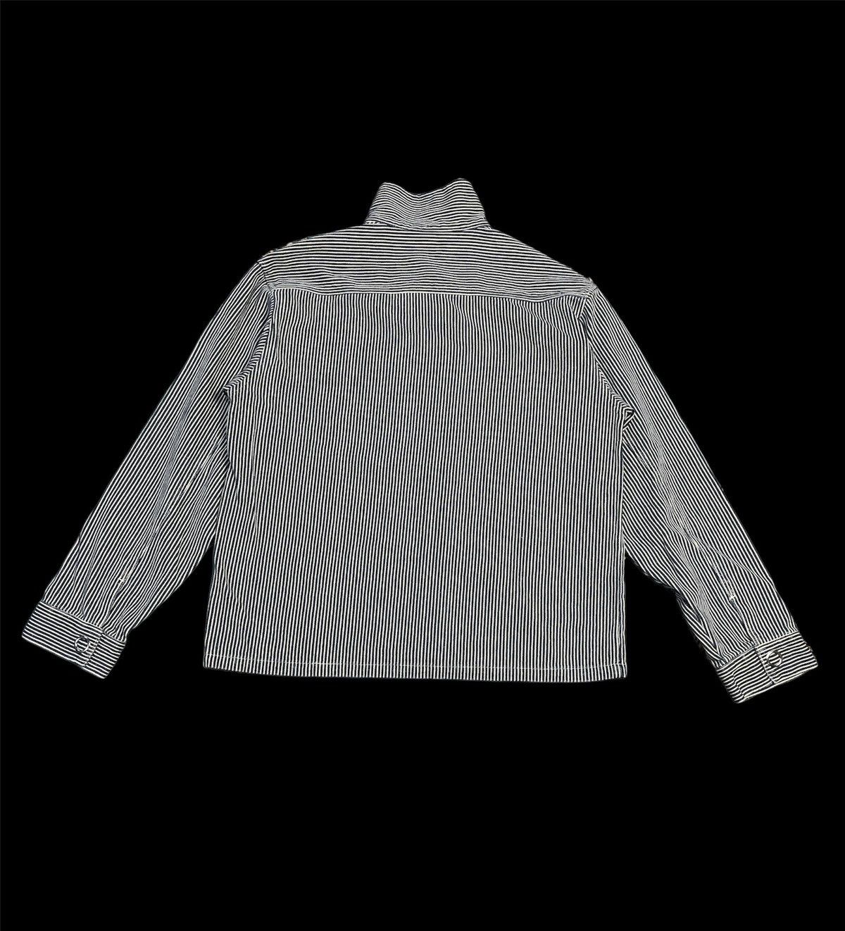 Japanese Brand Japanese Brand Five Kids Hickory Stripe Shirt Size US S / EU 44-46 / 1 - 3 Thumbnail