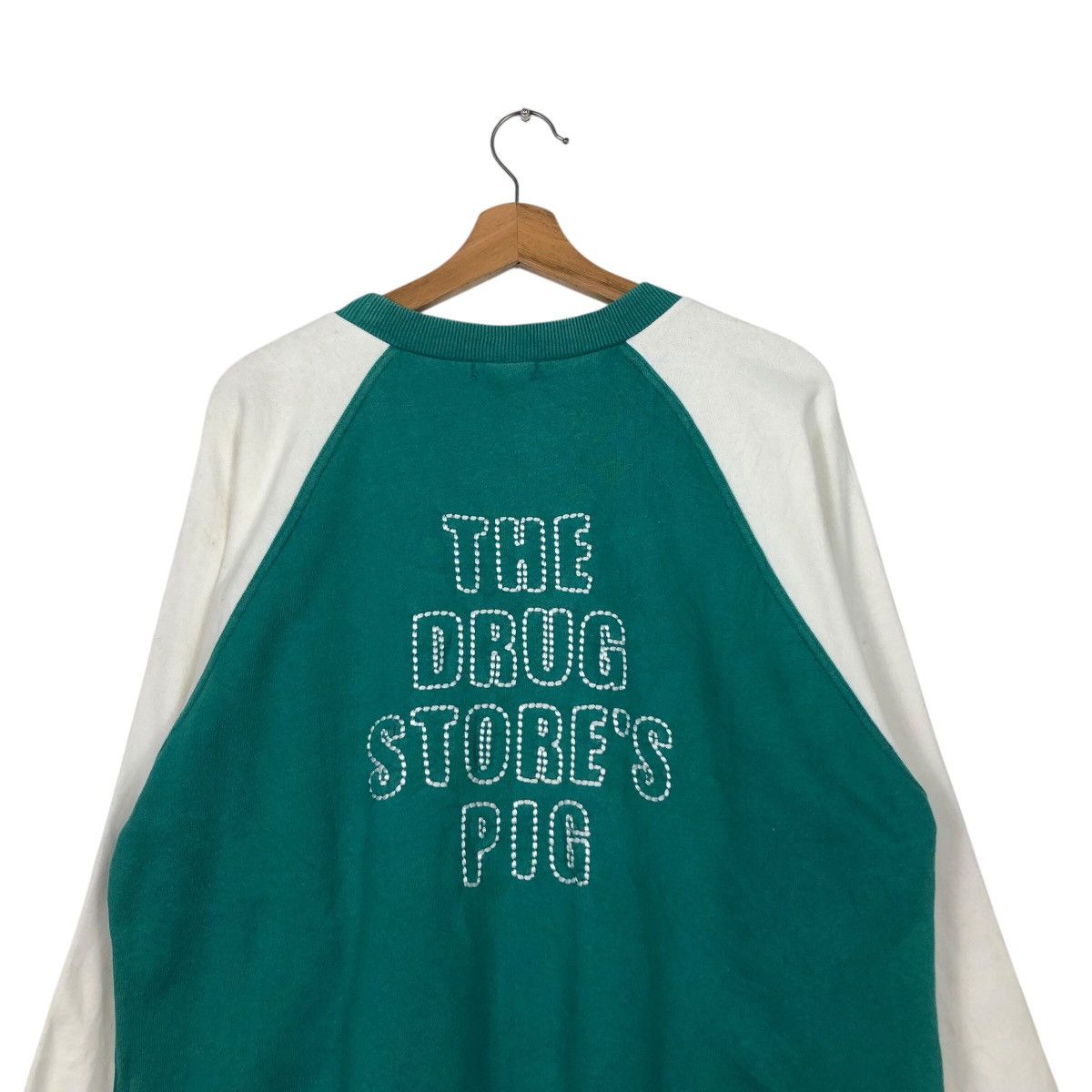 Hysteric Glamour 📌Vintage Sweatshirt Drug Store Sun Faded Big Logo Size US M / EU 48-50 / 2 - 10 Thumbnail