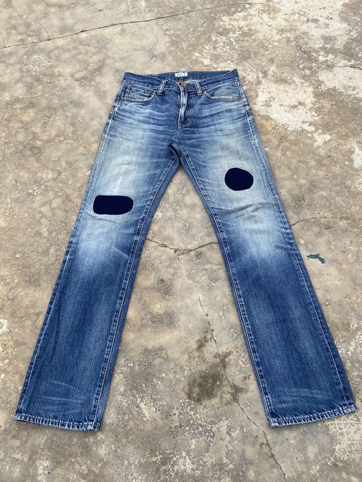 Uniqlo Vintage Uniqlo Reconsructed Patchwork Pant Size US 30 / EU 46 - 1 Thumbnail