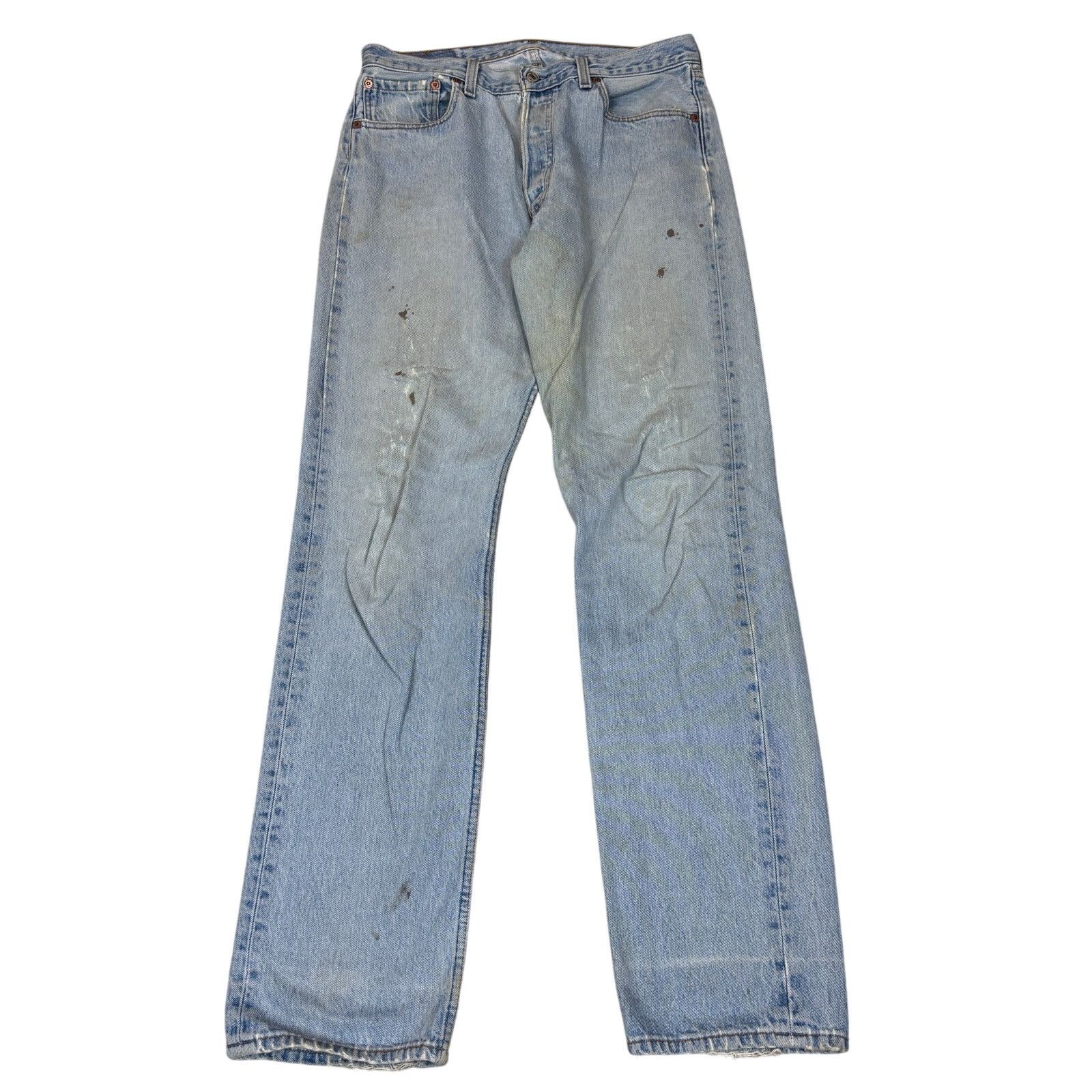 Levi's Vintage 90s Levi's 501 Straight Leg Jeans Men's 32x34 Size US 32 / EU 48 - 1 Thumbnail
