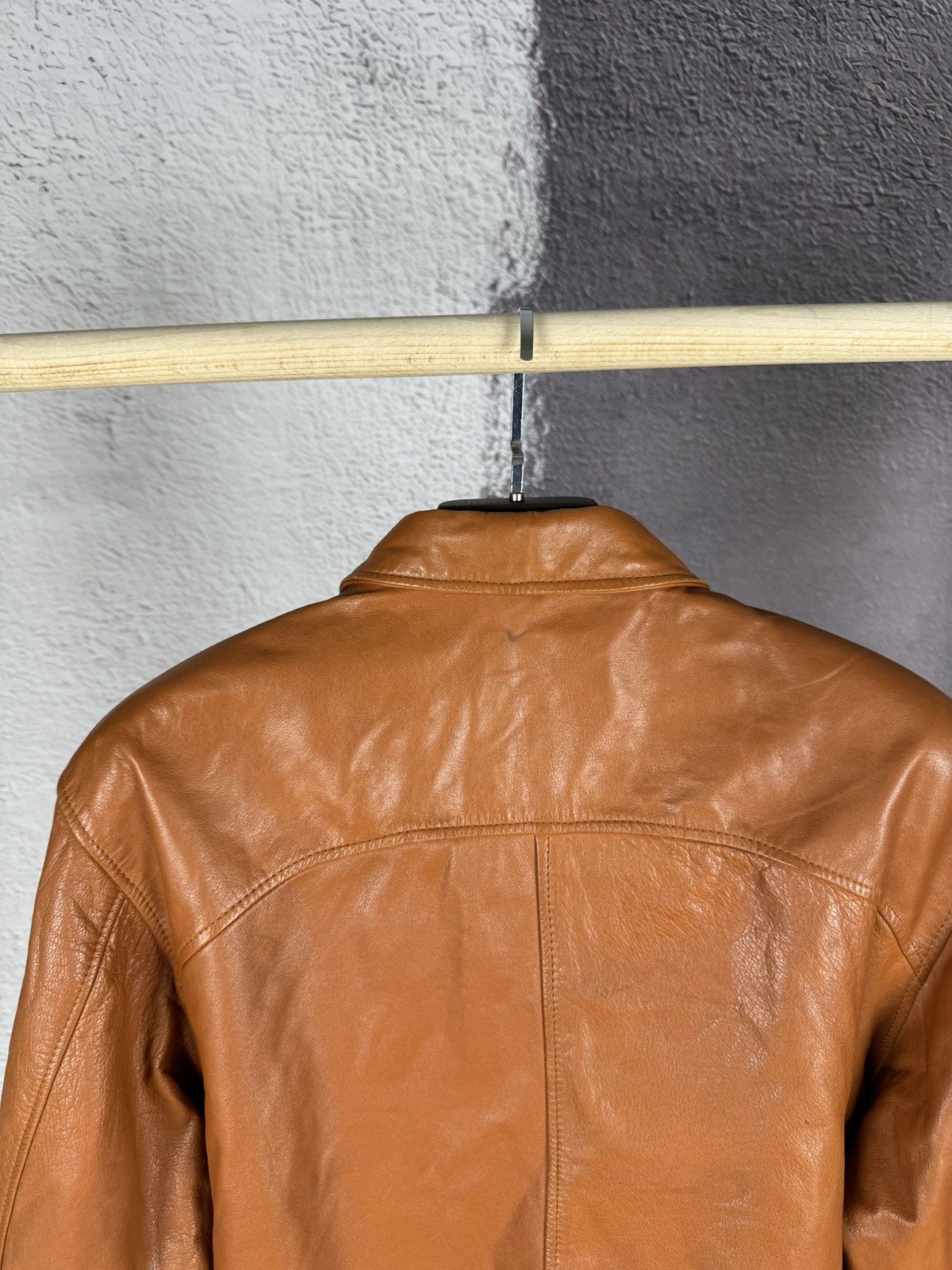 GF Ferre Vintage Leather Oaks by Gianfranco Ferre leather jacket rare Size US M / EU 48-50 / 2 - 16 Thumbnail