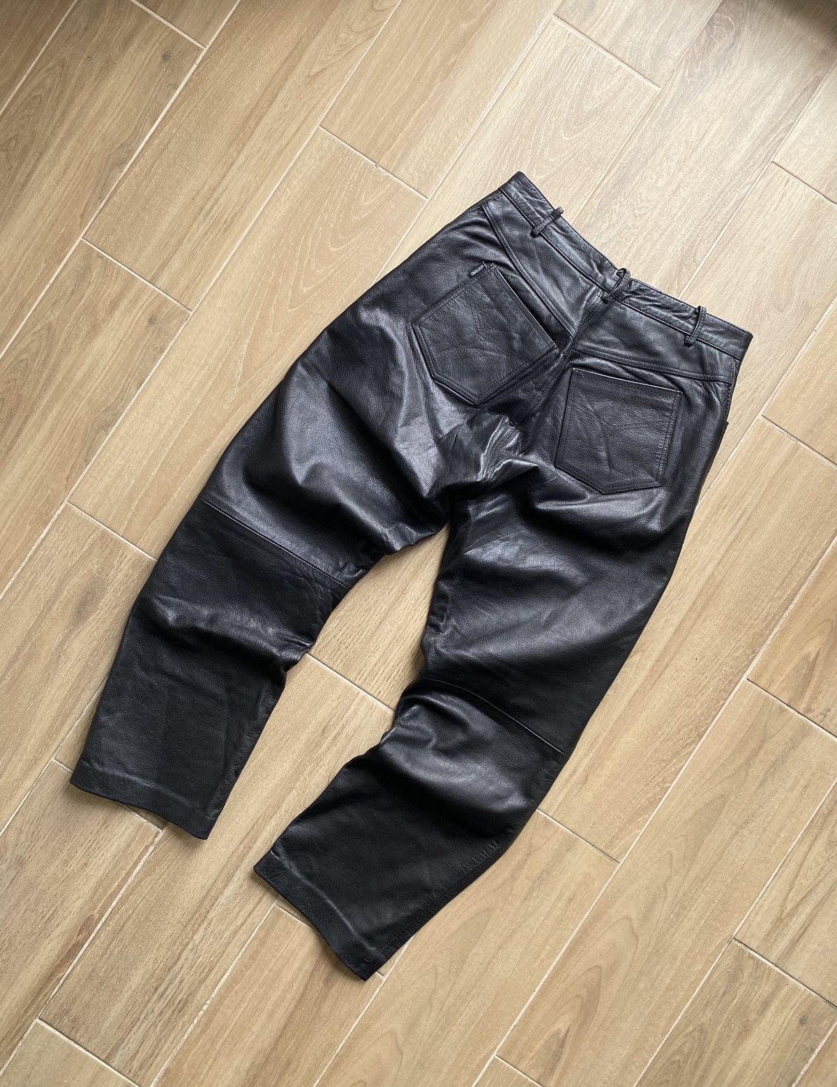 Genuine Leather Vintage Leather Pants Size US 30 / EU 46 - 6 Thumbnail