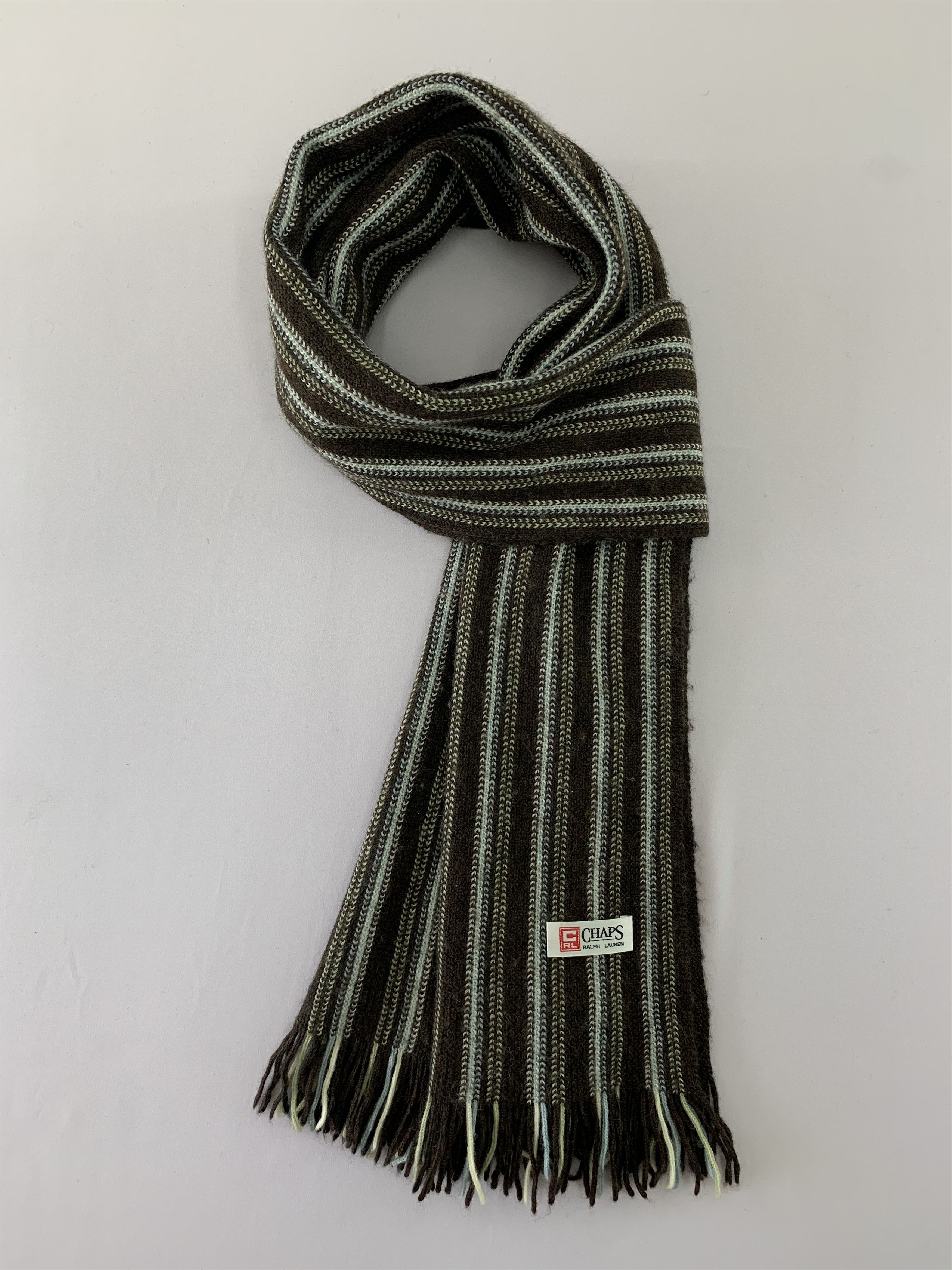 Chaps Ralph Lauren Chaps Ralph Lauren Scarf Wool Muffler Neck Wrap BL4138 Size ONE SIZE - 1 Thumbnail