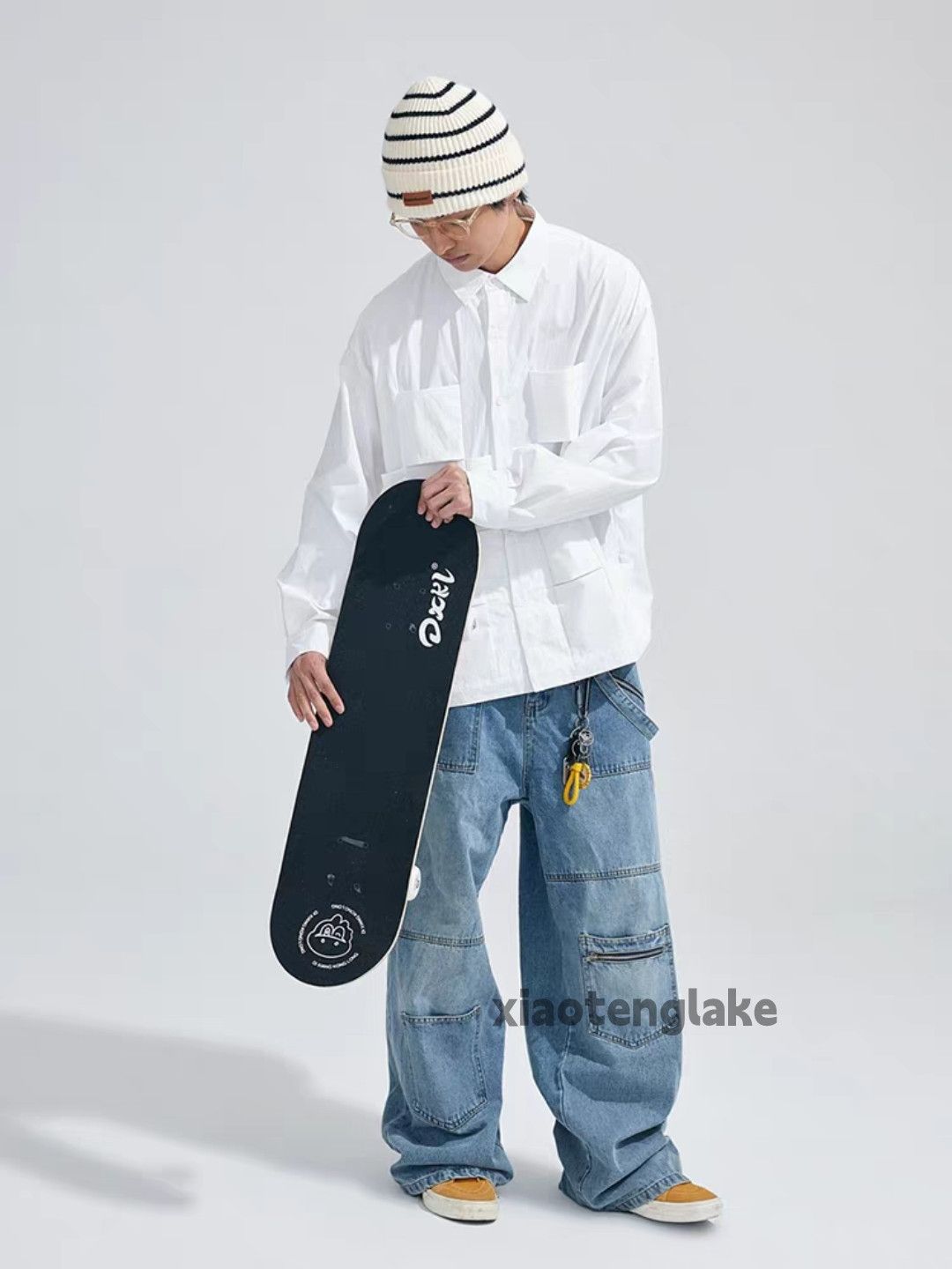 Vintage Unisex outdoor sports loose yuppie patchwork shirt Size US L / EU 52-54 / 3 - 3 Thumbnail